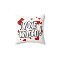 I Love My Dad - Faux Suede Square Pillow