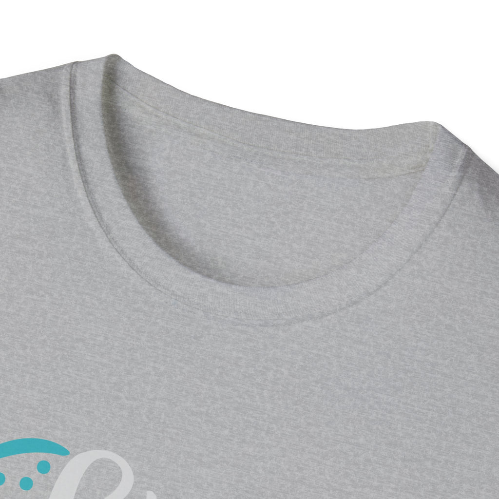 Jesus and Volleyball Unisex Softstyle T-Shirt