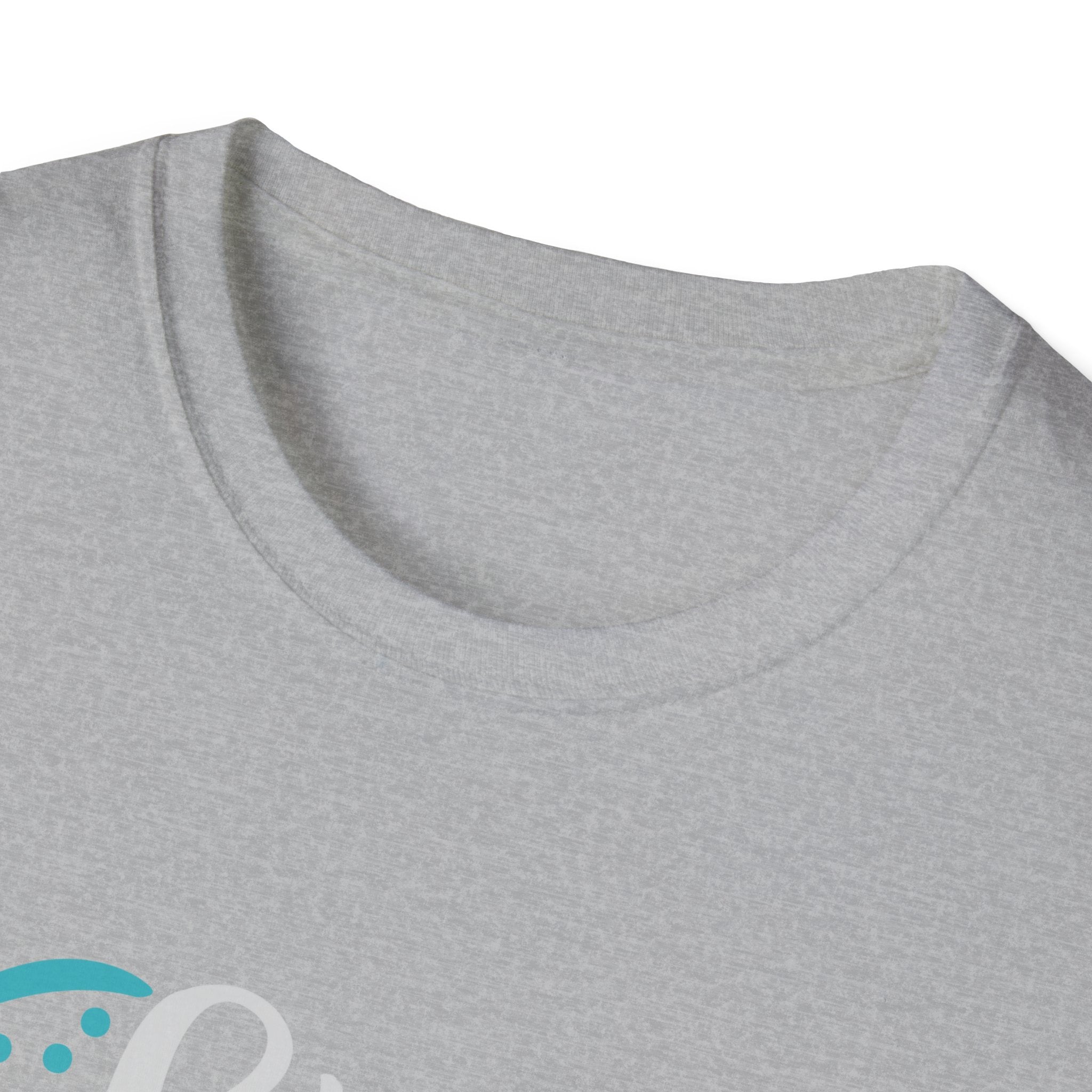 Jesus and Volleyball Unisex Softstyle T-Shirt