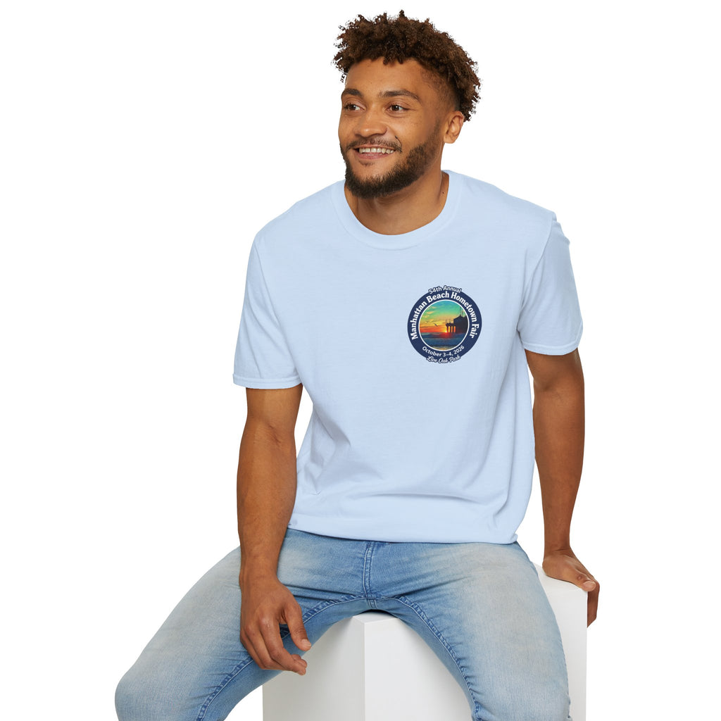 Manhattan Beach Hometown Fair Sunset T-Shirt 2026