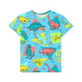 Retro Colorful Dinosaurs Kids Jersey | All-Over Print