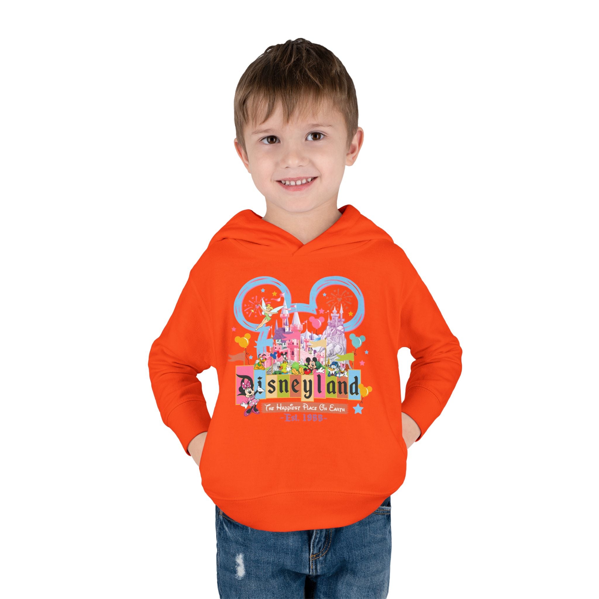 Disneyland Way Back Machine Castle Mickeee Ears Hoodie | Toddler Pullover