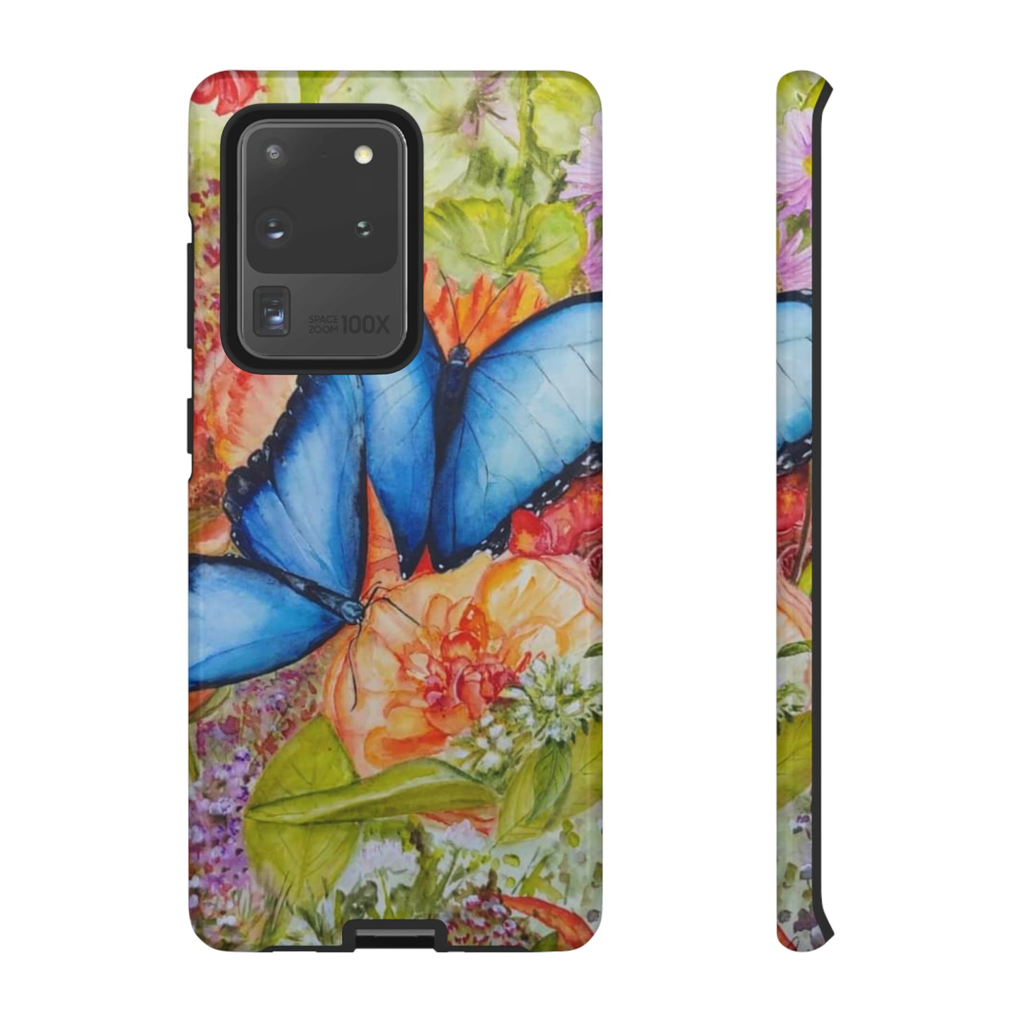 California Blue Butterfly - All IPhone and Samsung Tough Cases