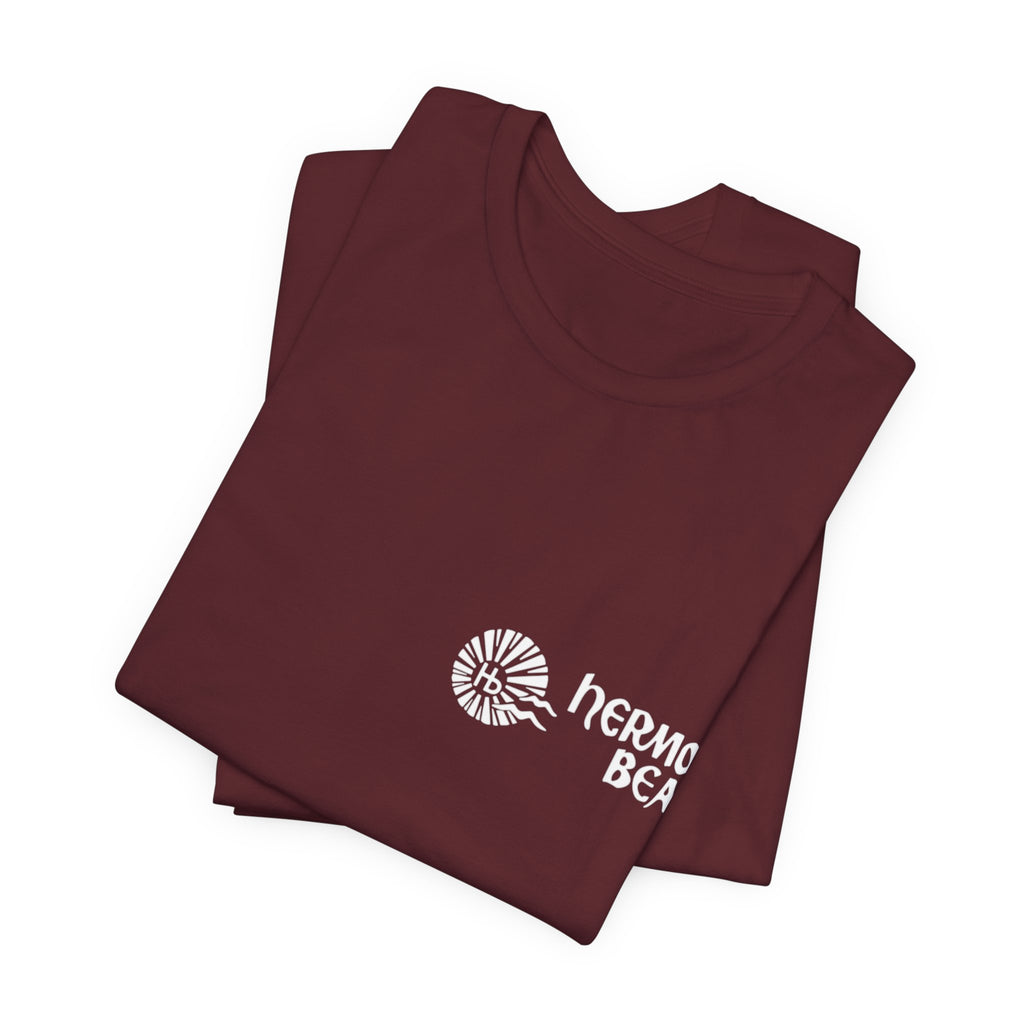 Hermosa Beach Tee — Colorful Front/Back Print Jersey T-Shirt