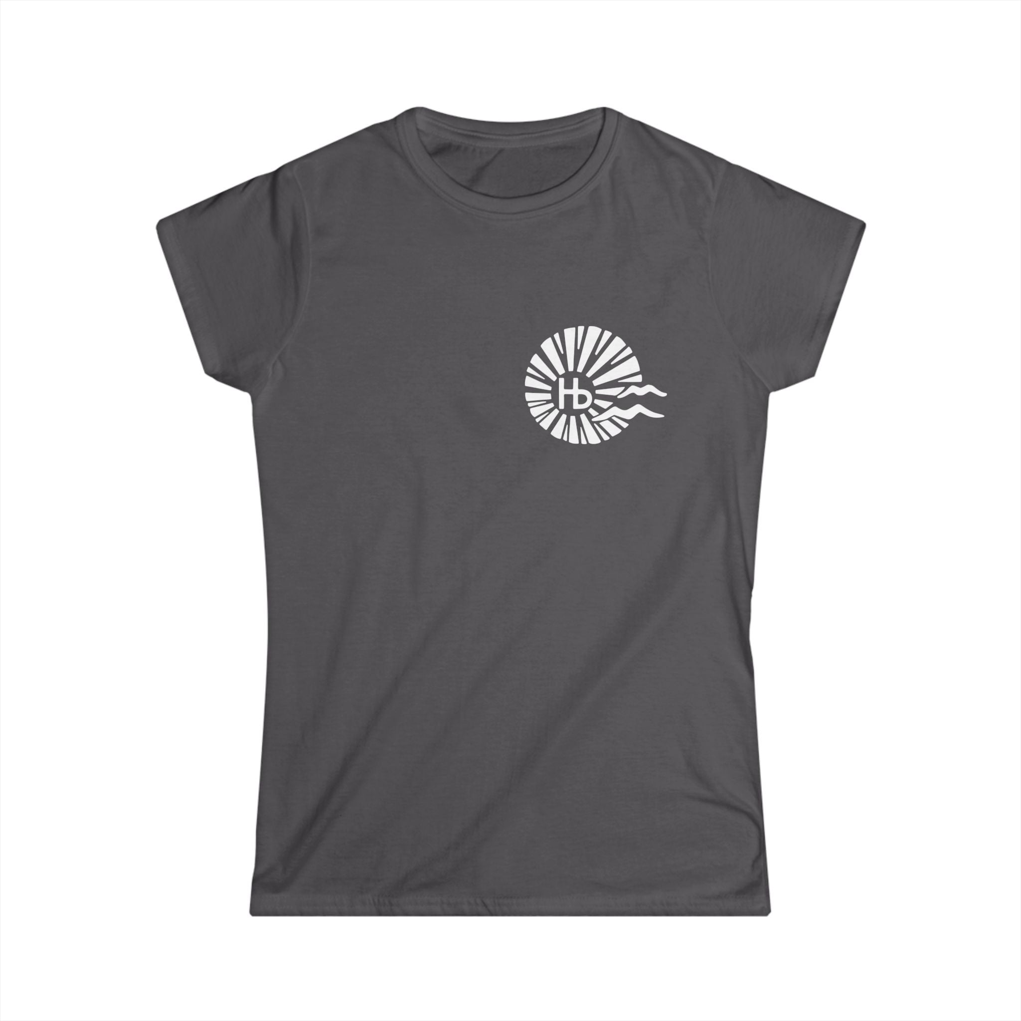 Hermosa Beach Sunset Logo Tee | Hb California Nautical Sunburst T-Shirt