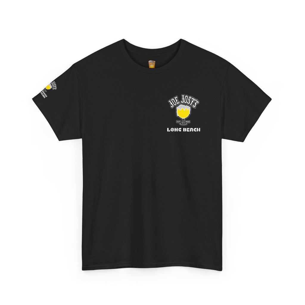 Joe Josts Long Beach California Men's and Woman's Heavy Cotton Tee - Printed 4 Areas
