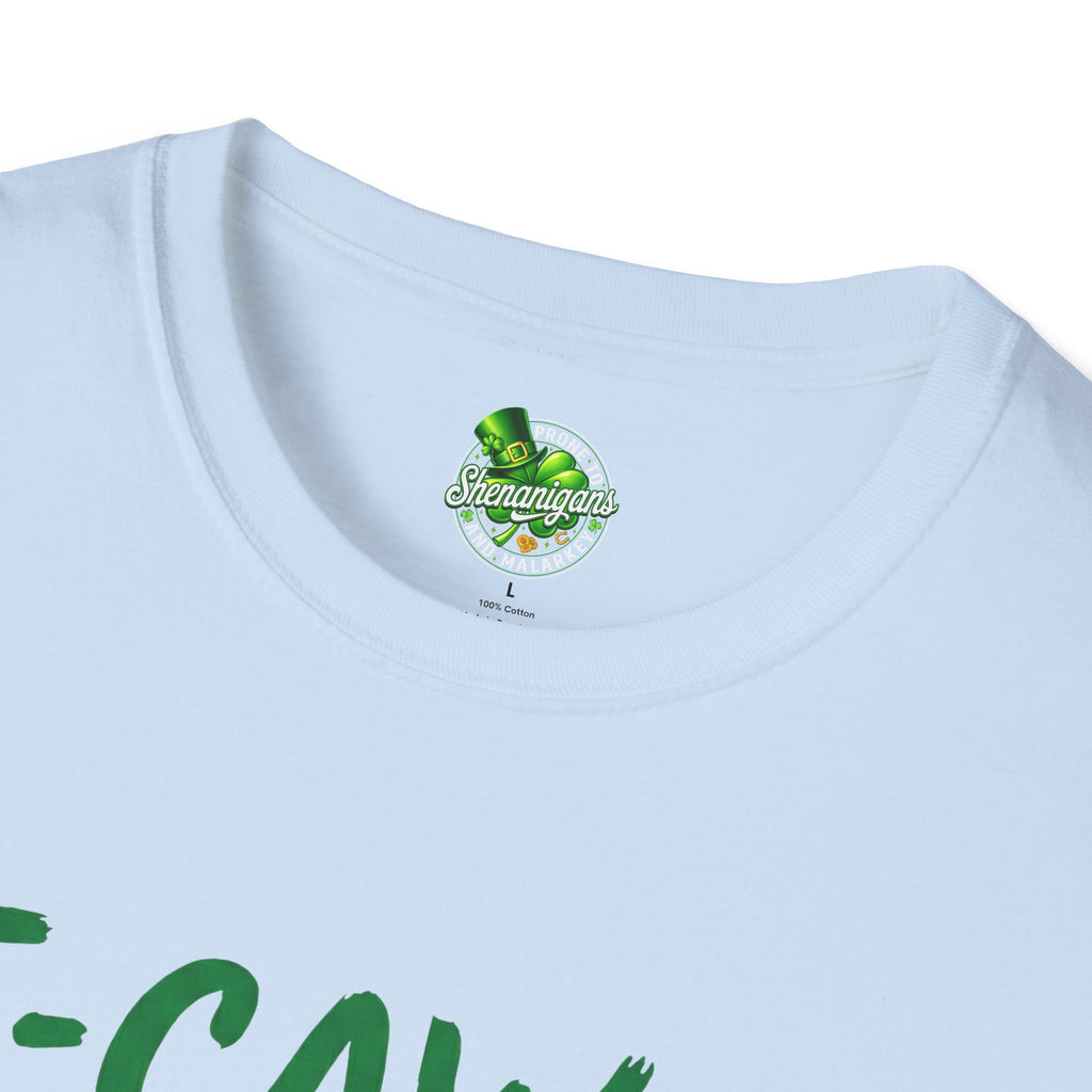 F-CAW-F Leprechaun Chicken T-Shirt | St. Patrick's Day Shamrock Tee