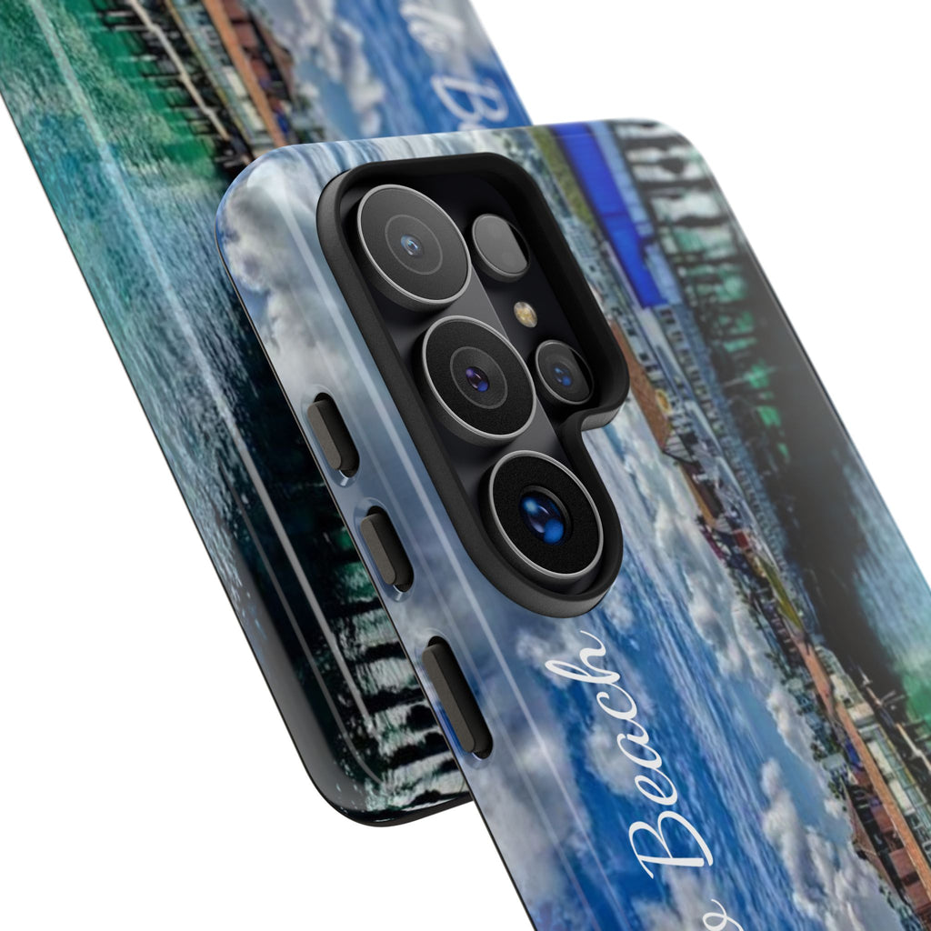 Phone Cases, Redondo Beach California King Harbor Design, Protective Covers, iPhone Accessories, Samsung Accessories, Gift for Travelers