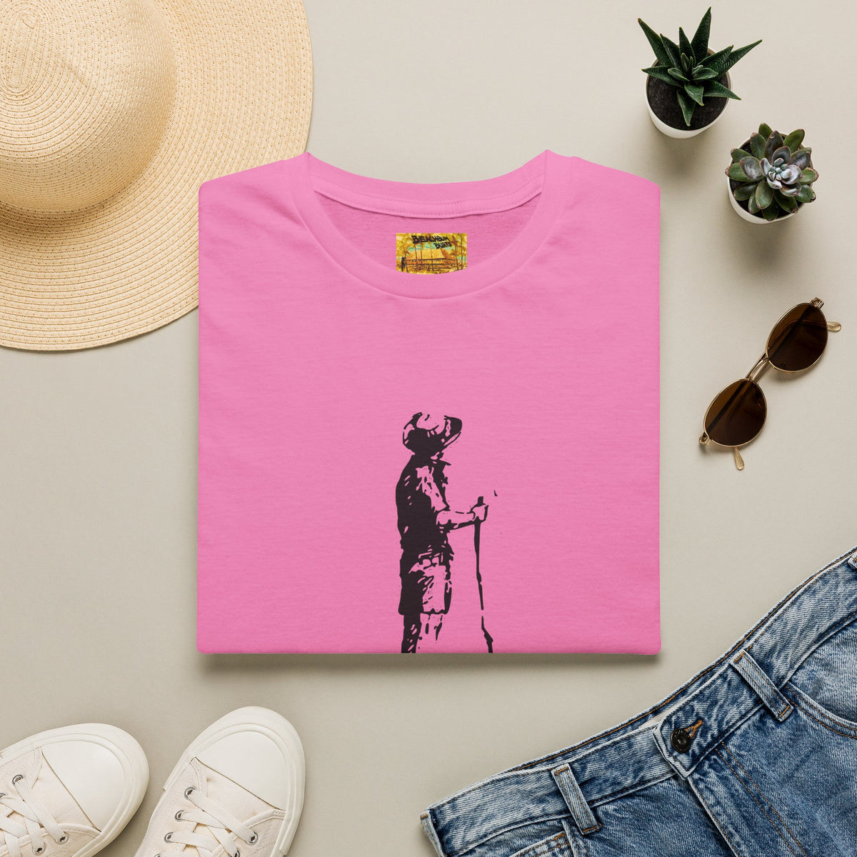 Beach Bum Burt's - Gone  But Not Forgotten - Men's Woman's T-Shirt - Cool Casual Wear, Summer Vibes, Gift for Beach Lovers,  Relaxed Style