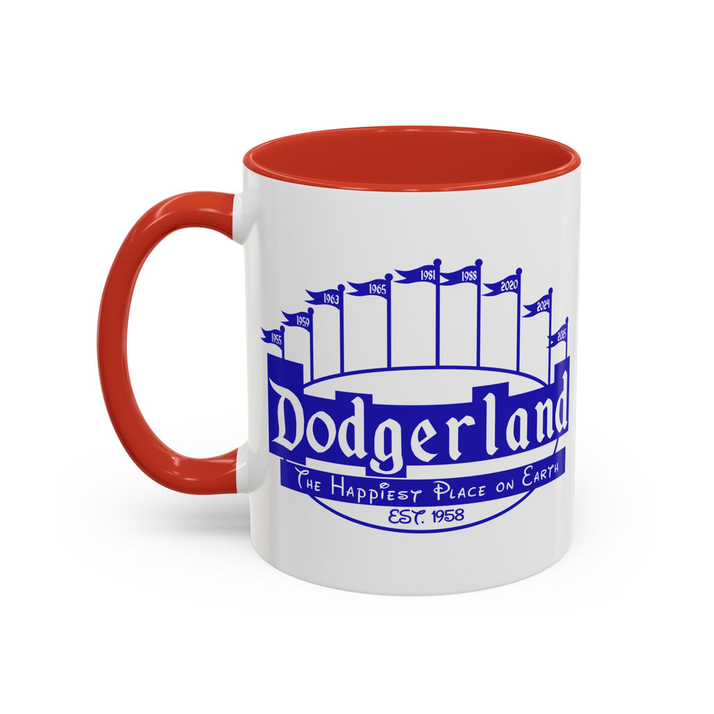 DodgerLAnd Logo Mug | Accent Coffee Mug 11oz or 15oz
