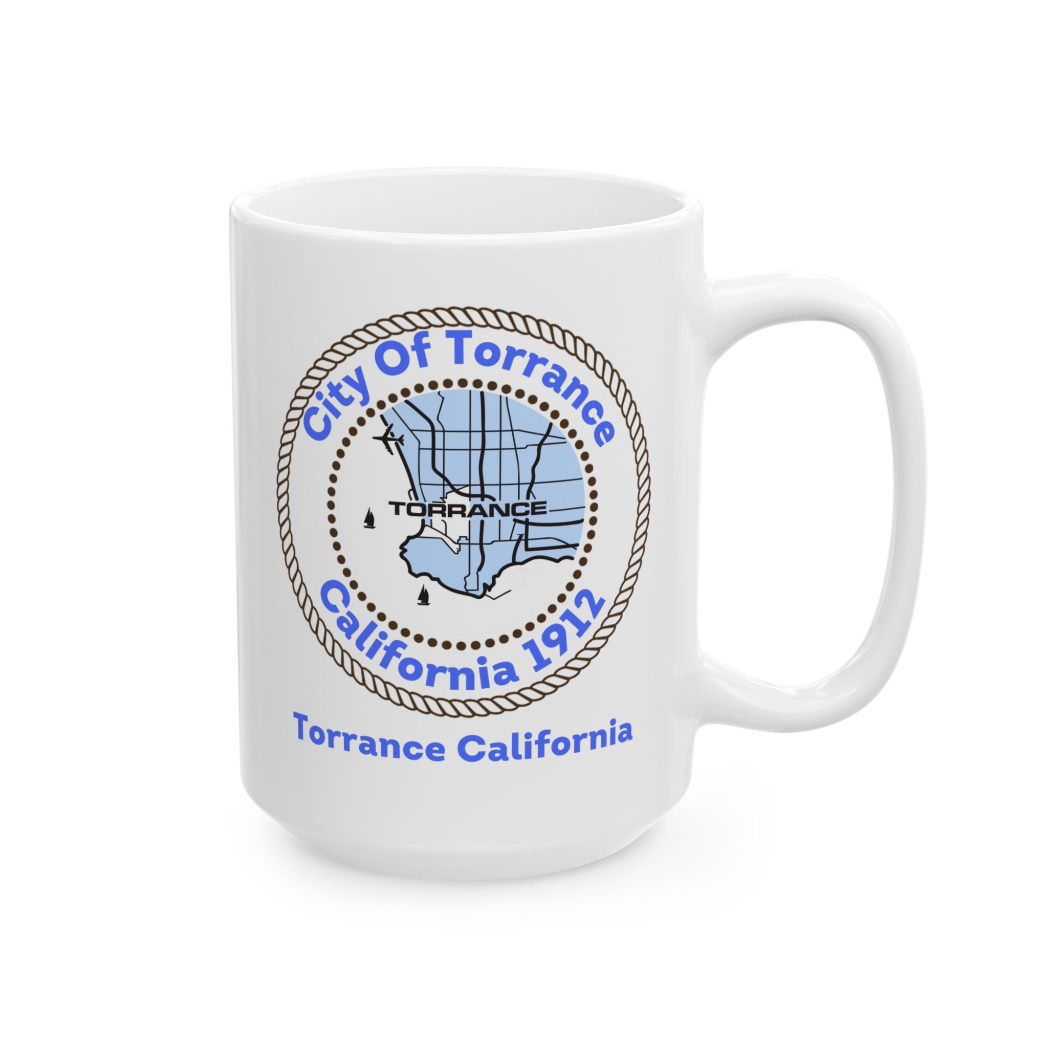 Torrance California Ceramic Mug — 11oz & 15oz