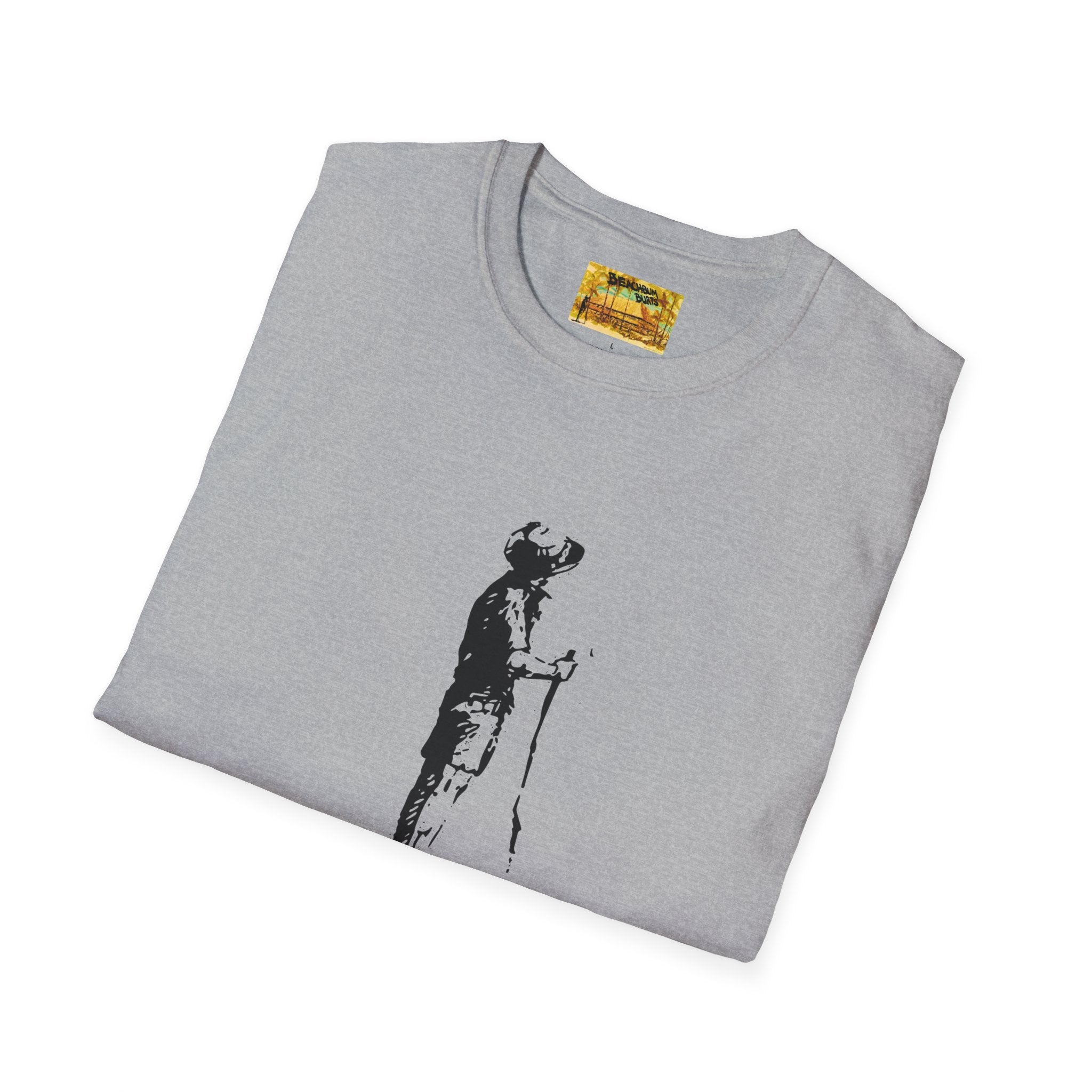 Beach Bum Burt's - Gone  But Not Forgotten - Men's Woman's T-Shirt - Cool Casual Wear, Summer Vibes, Gift for Beach Lovers,  Relaxed Style