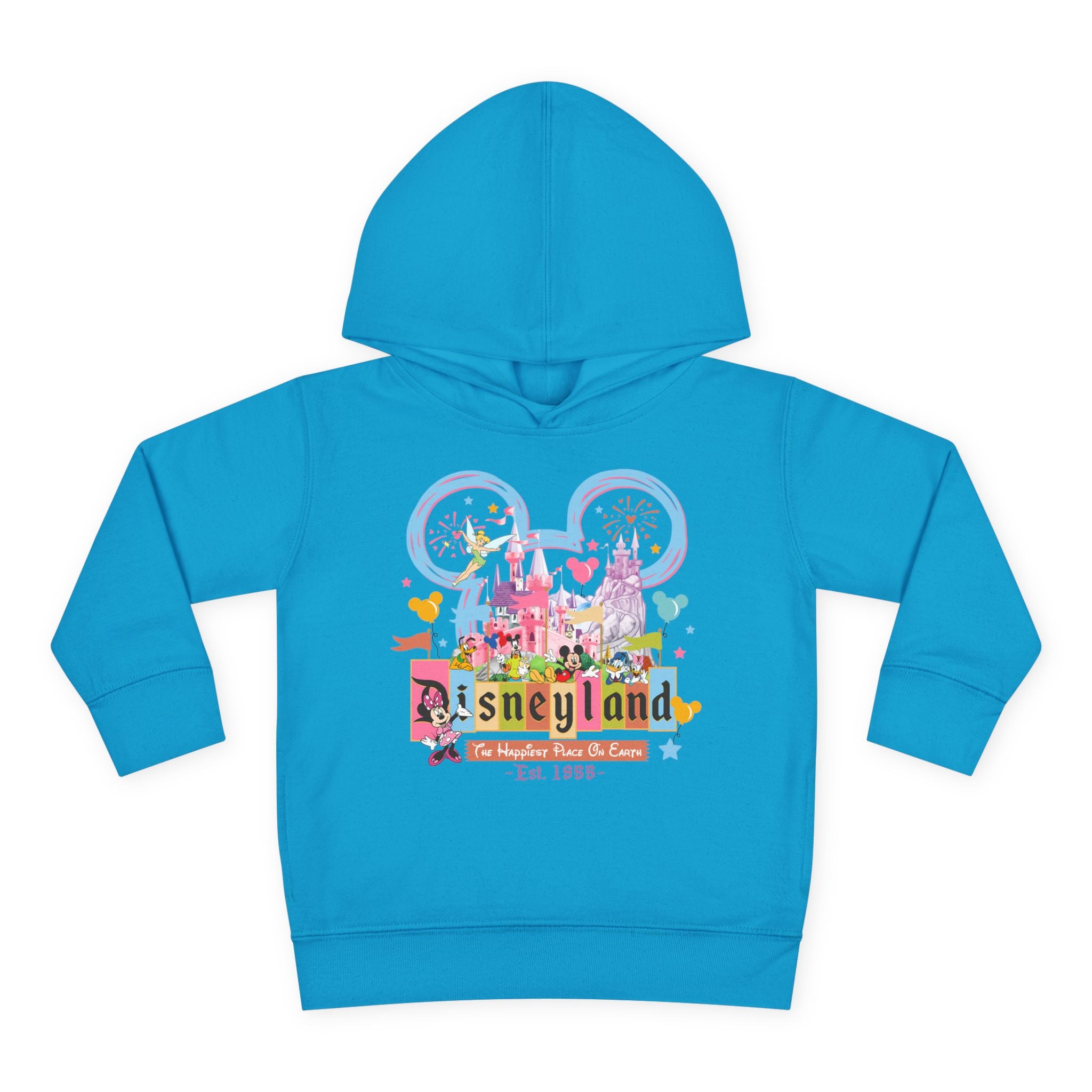 Disneyland Way Back Machine Castle Mickeee Ears Hoodie | Toddler Pullover