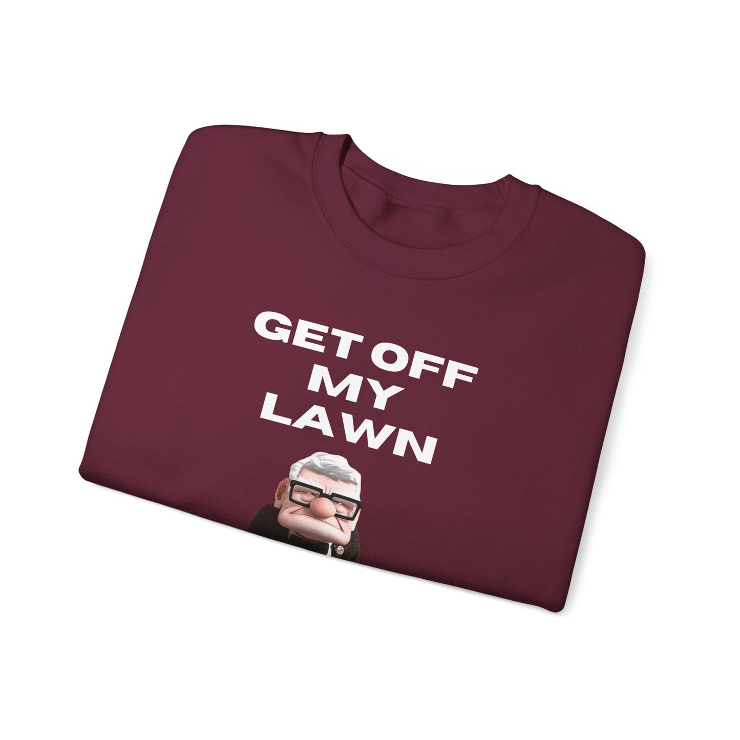 GET OFF My Lawn Unisex Heavy Blend Crewneck Sweatshirt