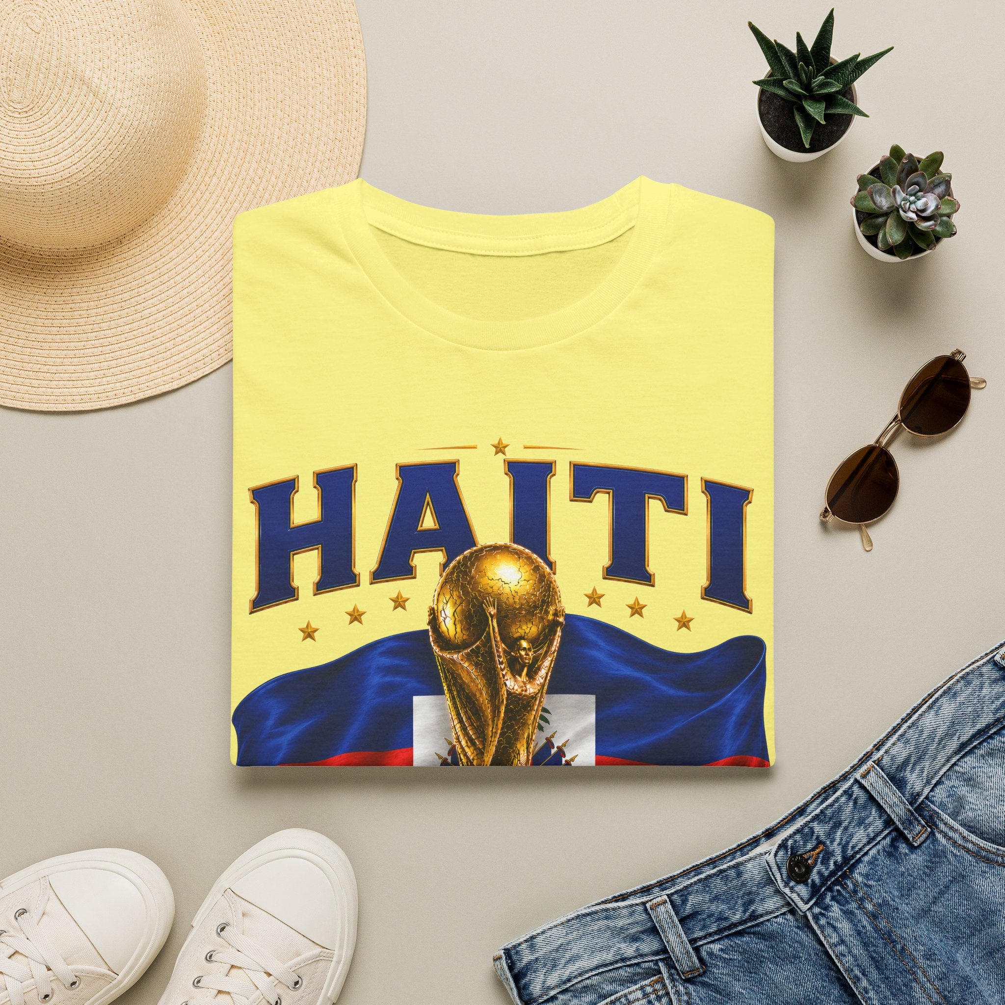 Haiti 2026 World Cup Trophy T-Shirt FIFA