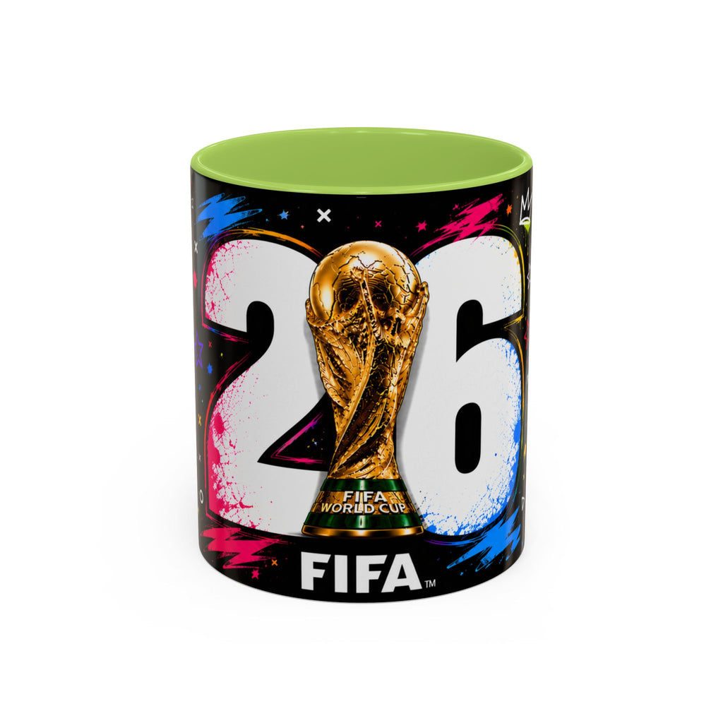 2026 FIFA World Cup Coffee Mug — Colorful Trophy Design (11/15oz)