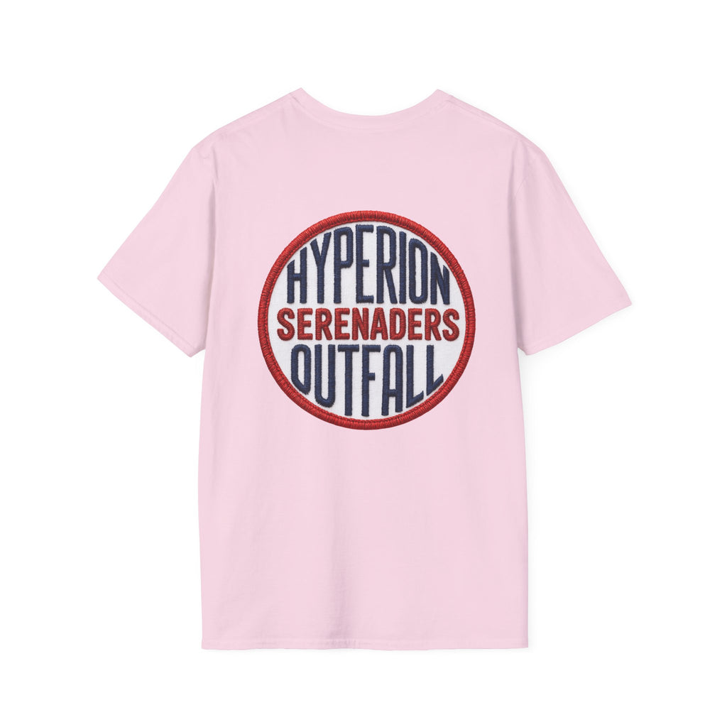 Hyperion Outfall Serenaders  Manhattan Beach T-Shirt — Retro Band Logo Tee