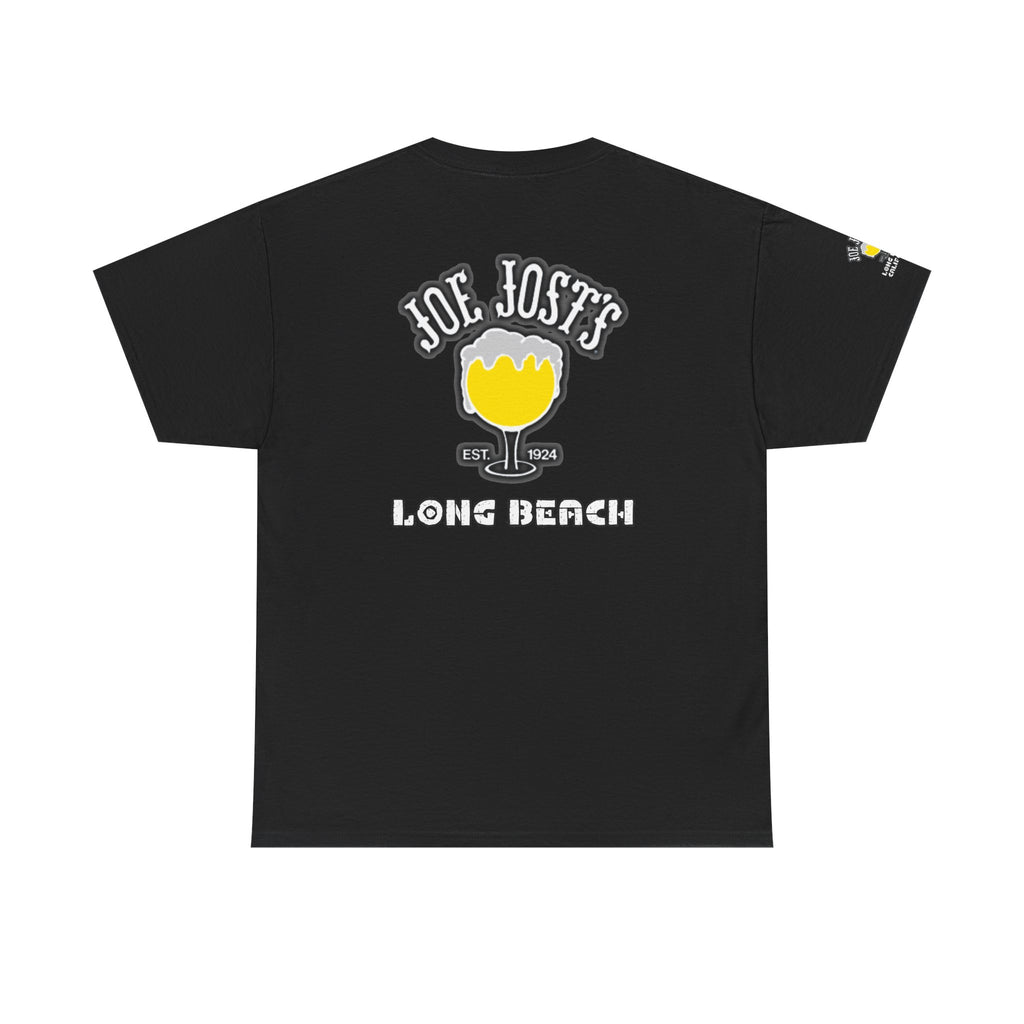 Joe Josts Long Beach California Men's and Woman's Heavy Cotton Tee - Printed 4 Areas
