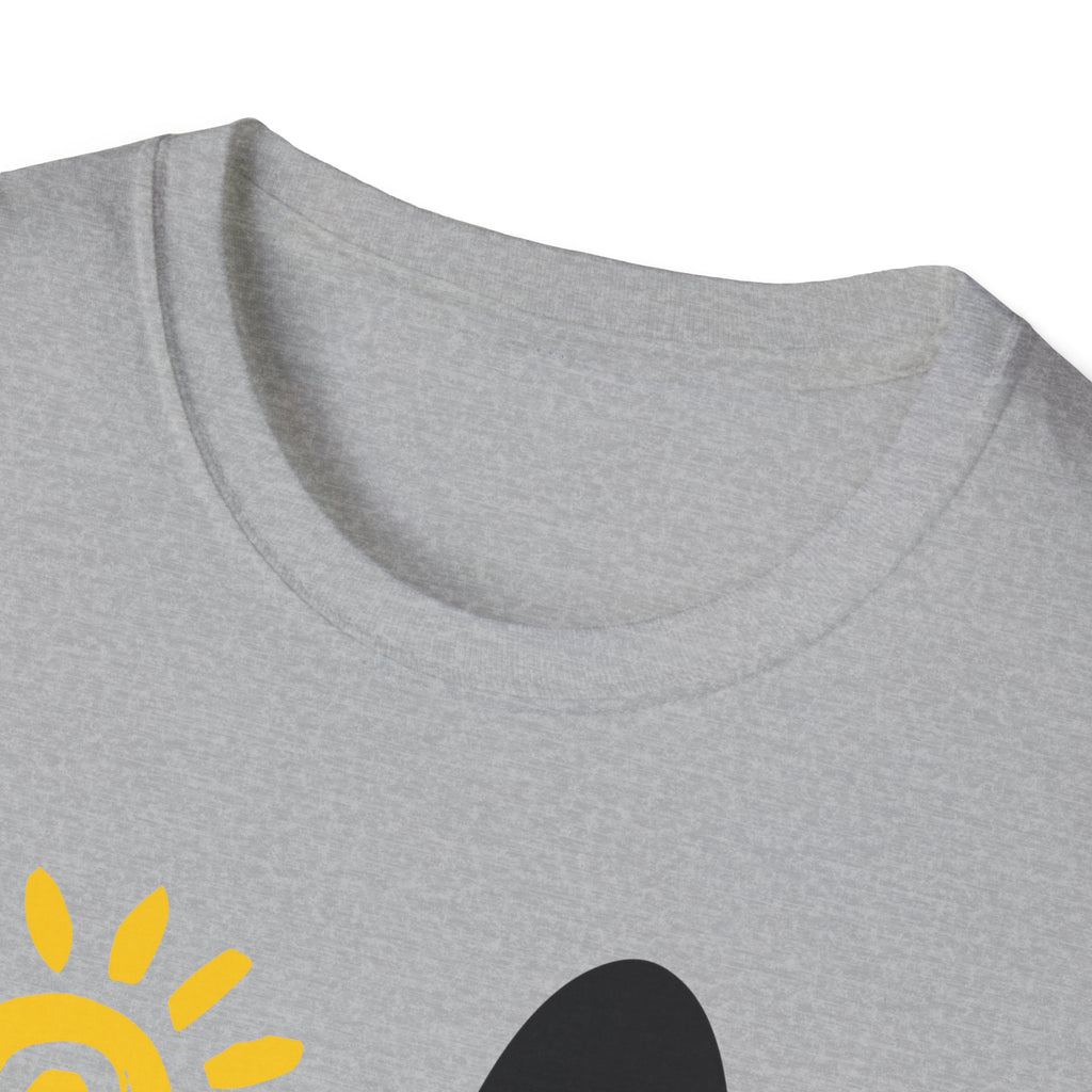 Hermosa Beach Long Board Unisex Softstyle T-Shirt