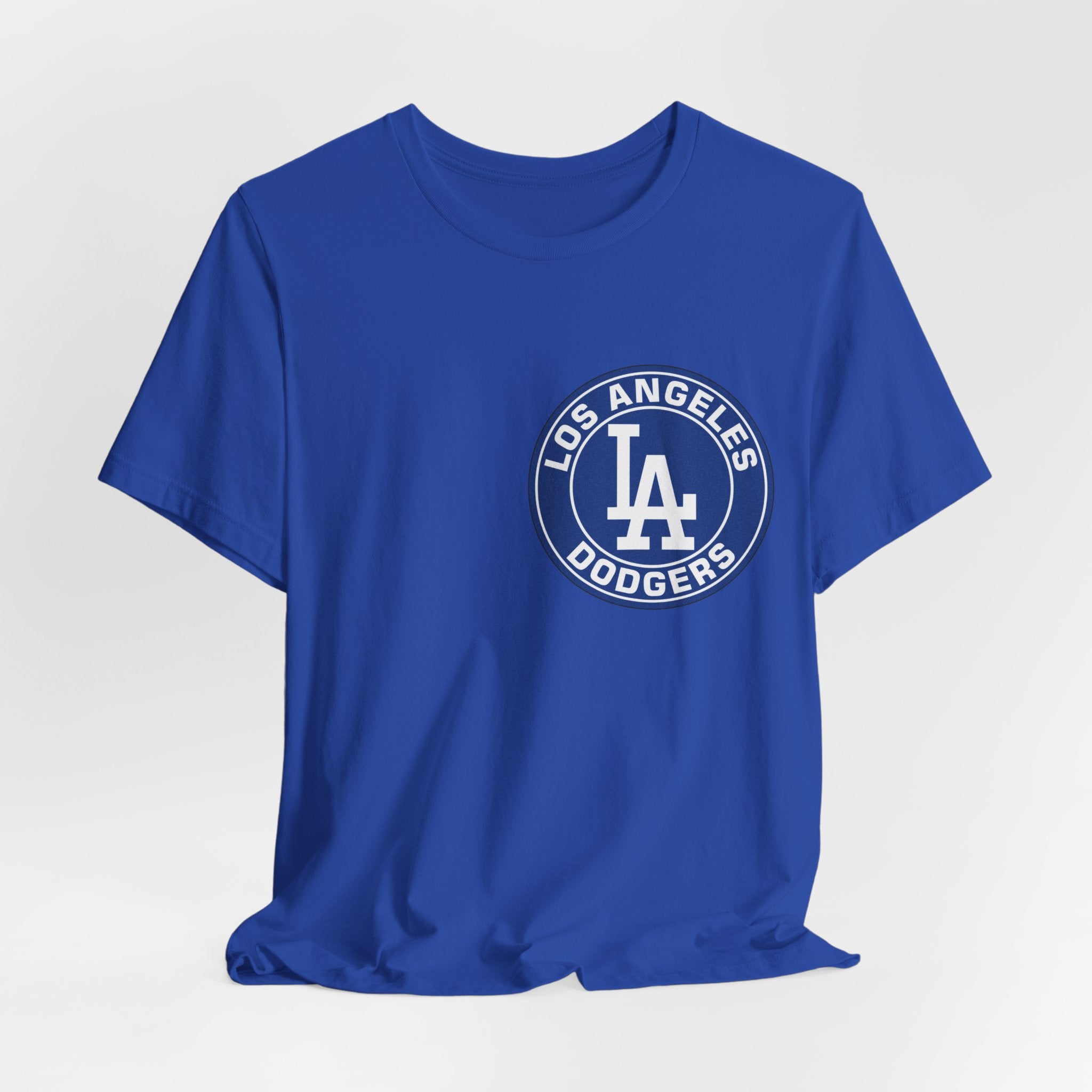 Los Angeles Doyers (Front and Back Printing) Mens Womans Jersey Short Sleeve Tee