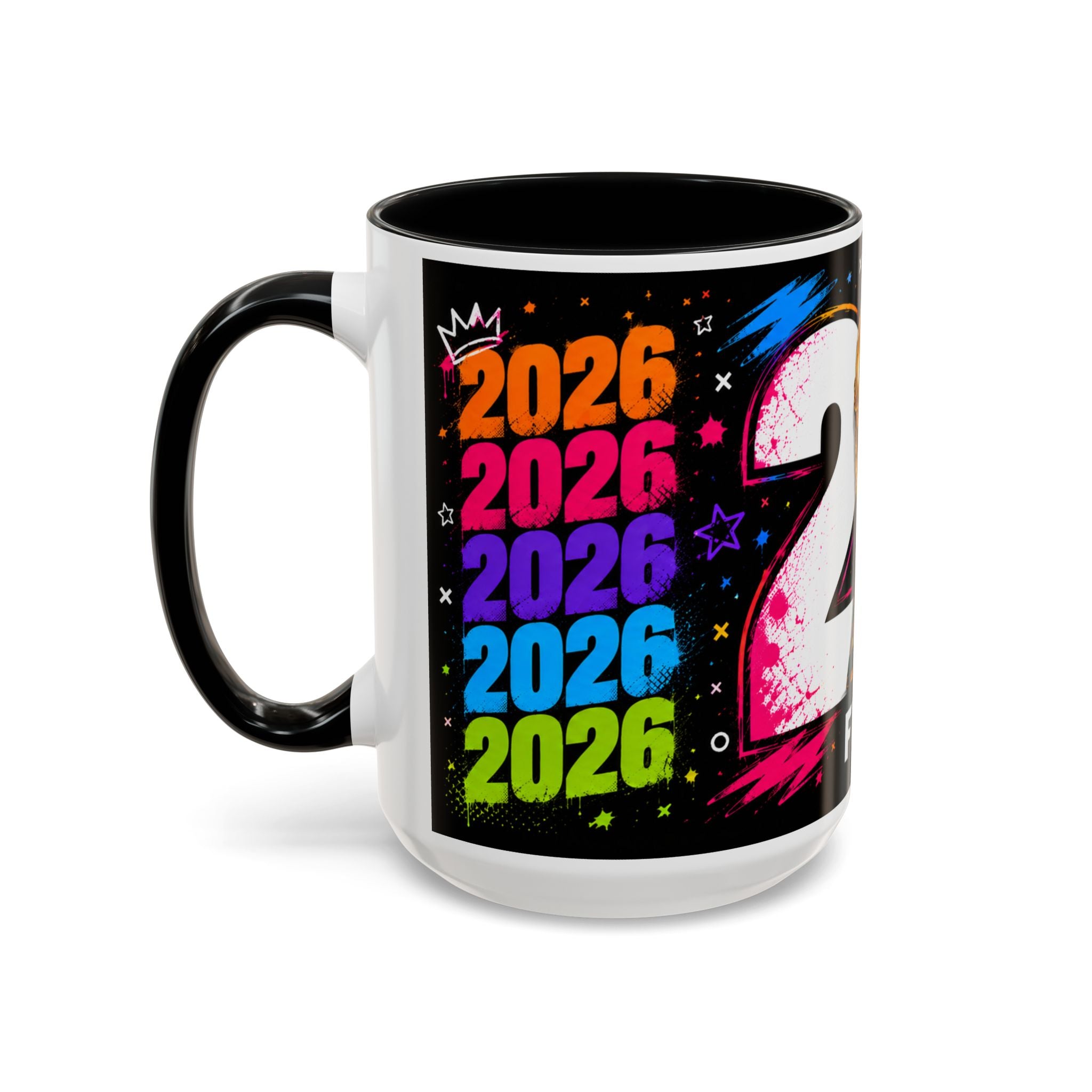 2026 FIFA World Cup Coffee Mug — Colorful Trophy Design (11/15oz)