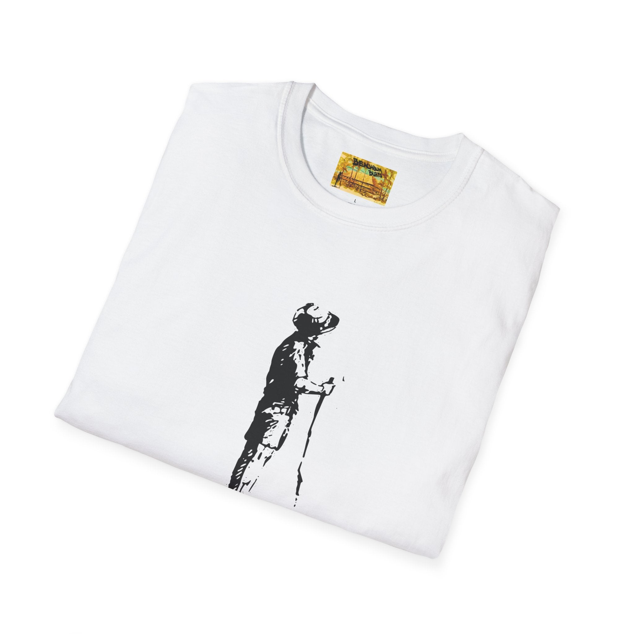 Beach Bum Burt's - Gone  But Not Forgotten - Men's Woman's T-Shirt - Cool Casual Wear, Summer Vibes, Gift for Beach Lovers,  Relaxed Style