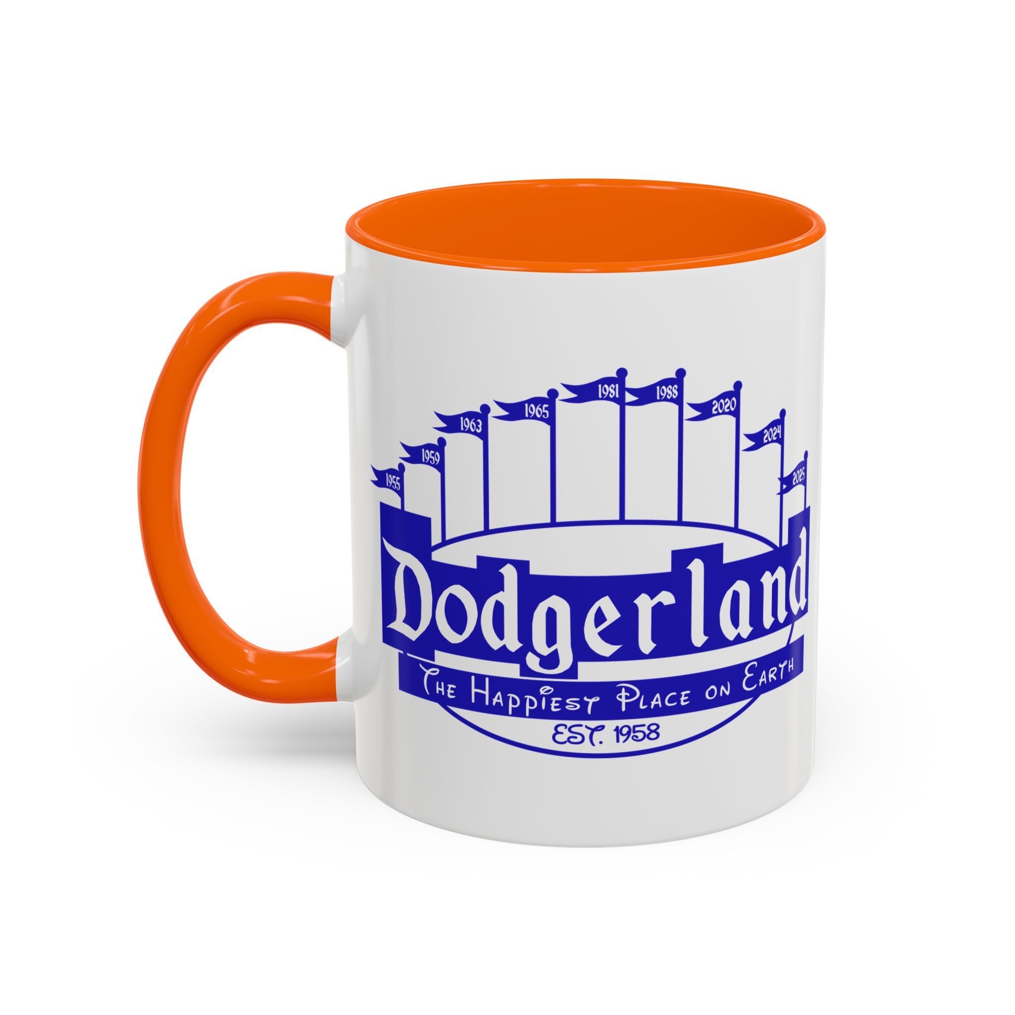 DodgerLAnd Logo Mug | Accent Coffee Mug 11oz or 15oz