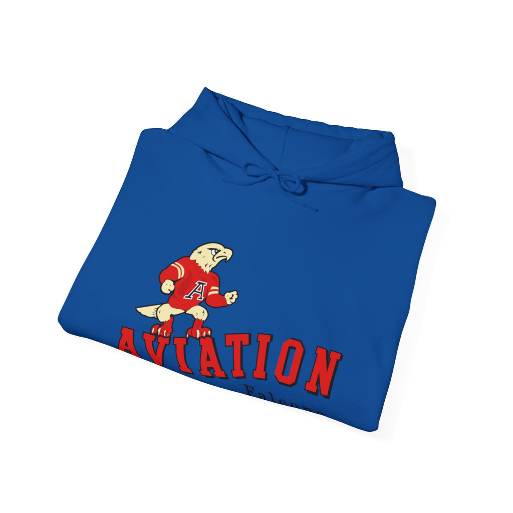 Aviation High School Redondo Beach California  M/W Heavy Blend Hooded Sweatshirt