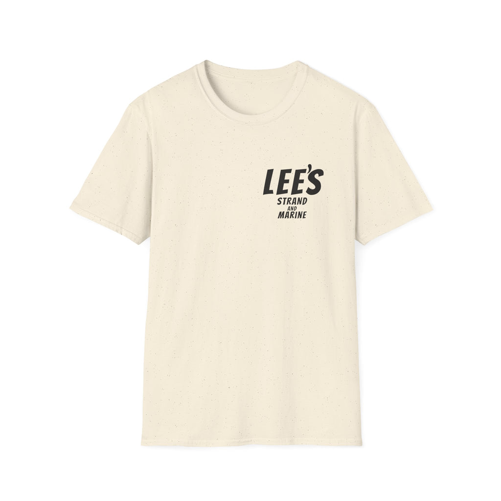 Greasy Lee's Manhattan Beach Old School T-Shirt | Marine and Strand Manhattan Beach Vintage Surf Design