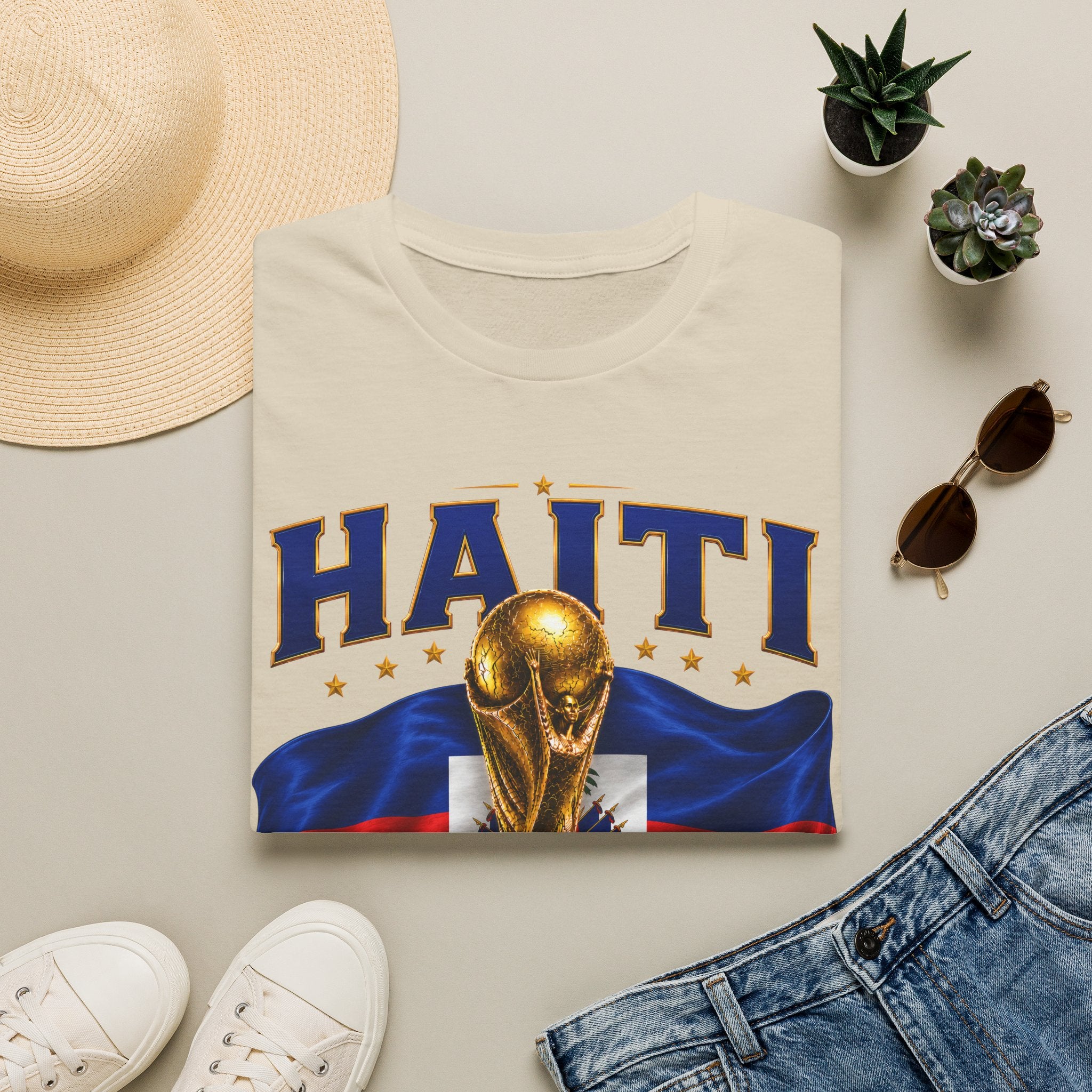 Haiti 2026 World Cup Trophy T-Shirt FIFA