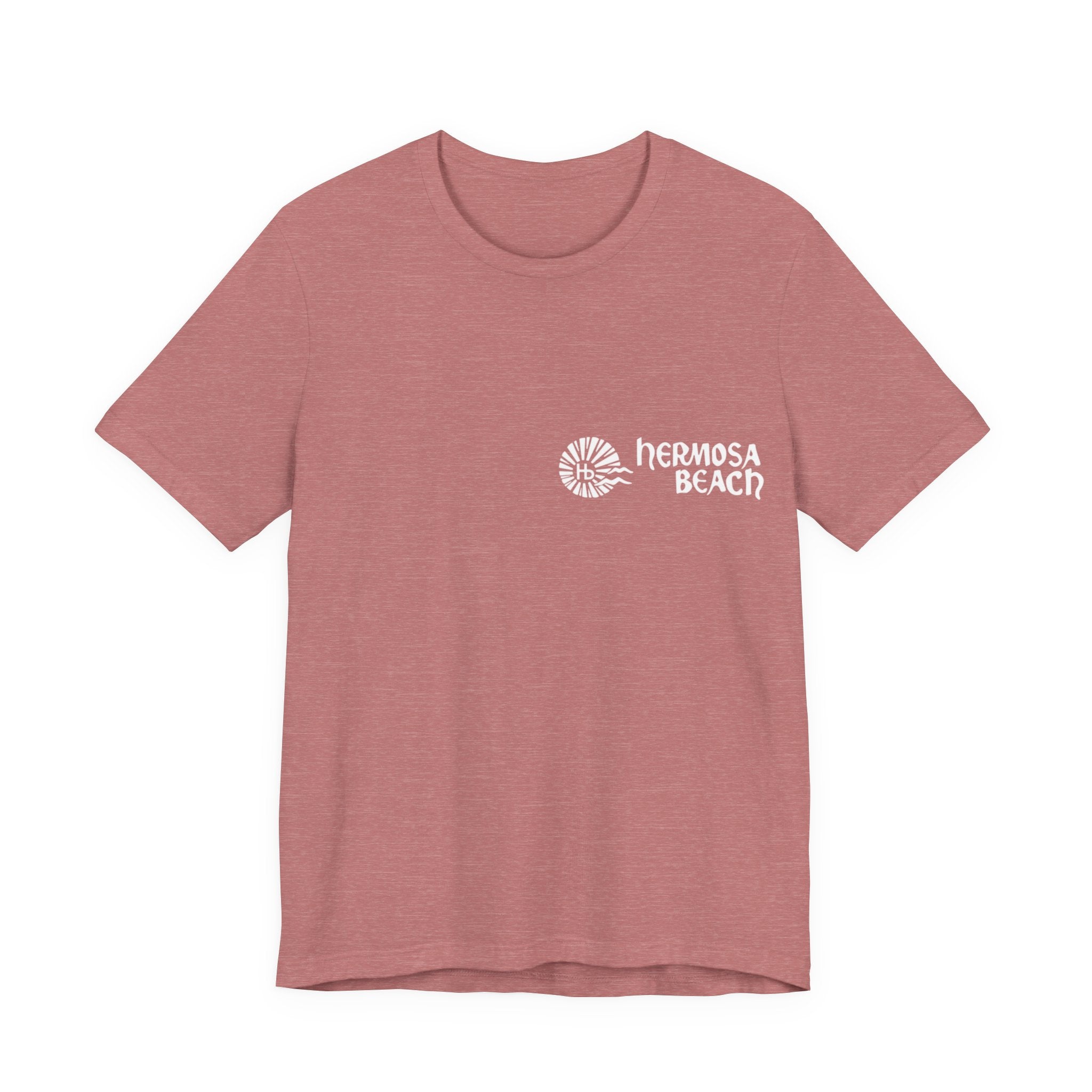 Hermosa Beach Tee — Colorful Front/Back Print Jersey T-Shirt