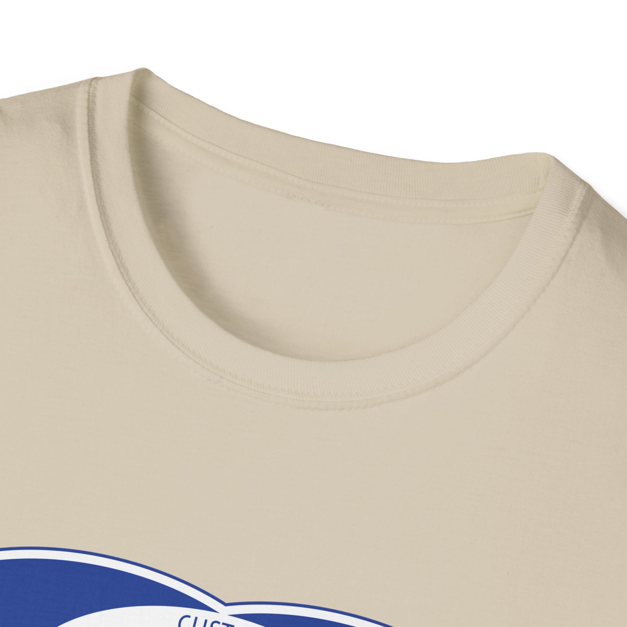 Rick Surfboards Unisex Softstyle T-Shirt Old School Hermosa Beach Print 1 Side