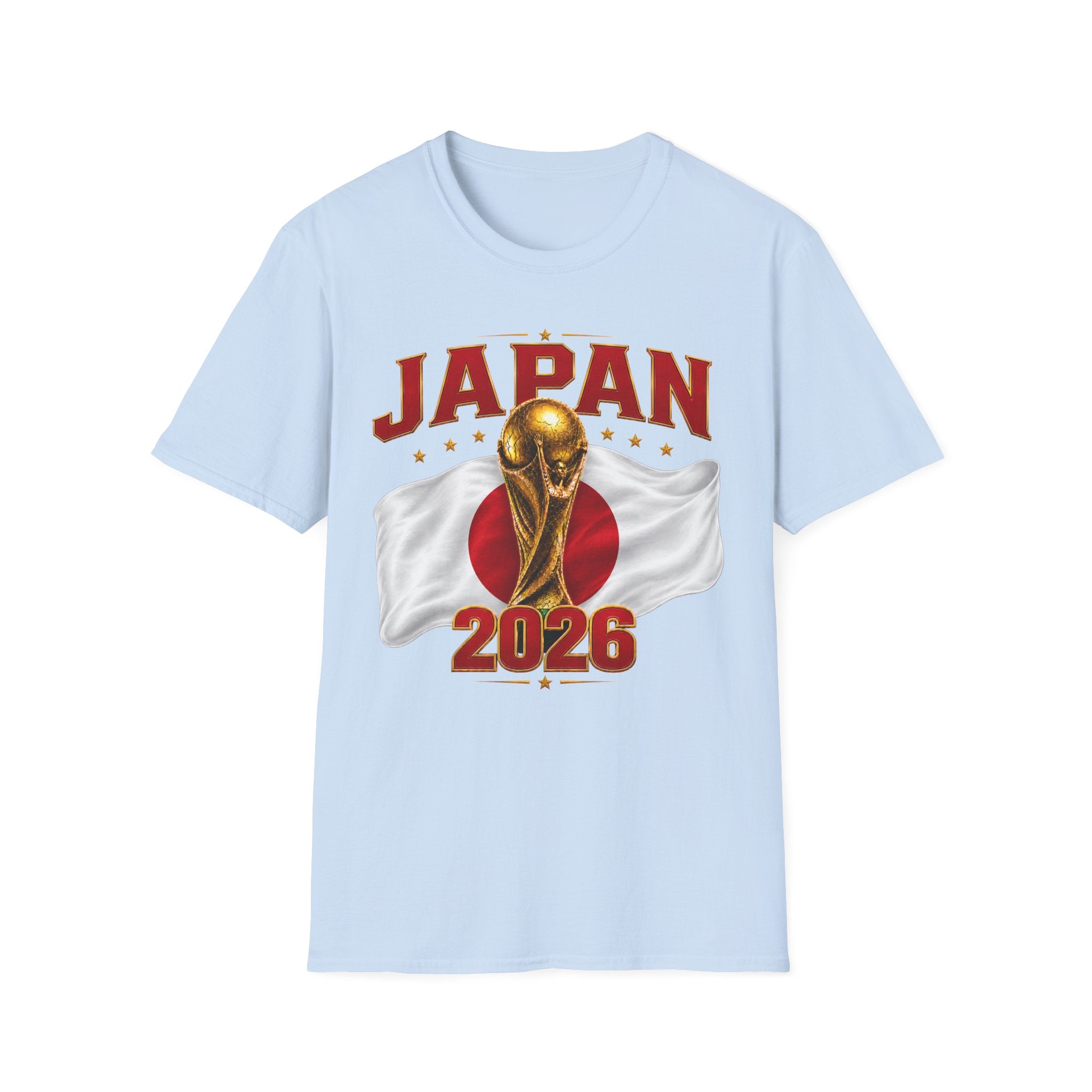 Japan 2026 World Cup T-Shirt — Golden Trophy Soccer Fan Tee
