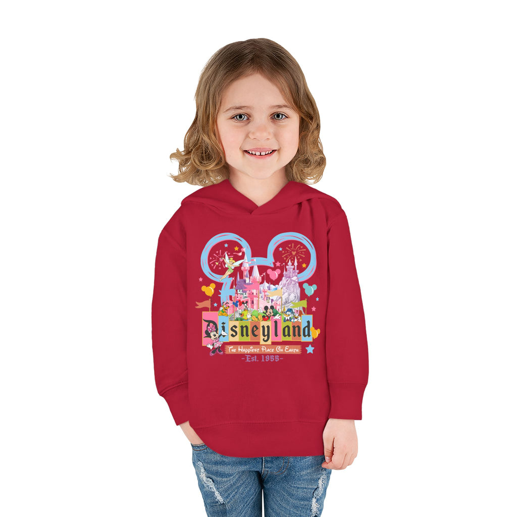 Disneyland Way Back Machine Castle Mickeee Ears Hoodie | Toddler Pullover
