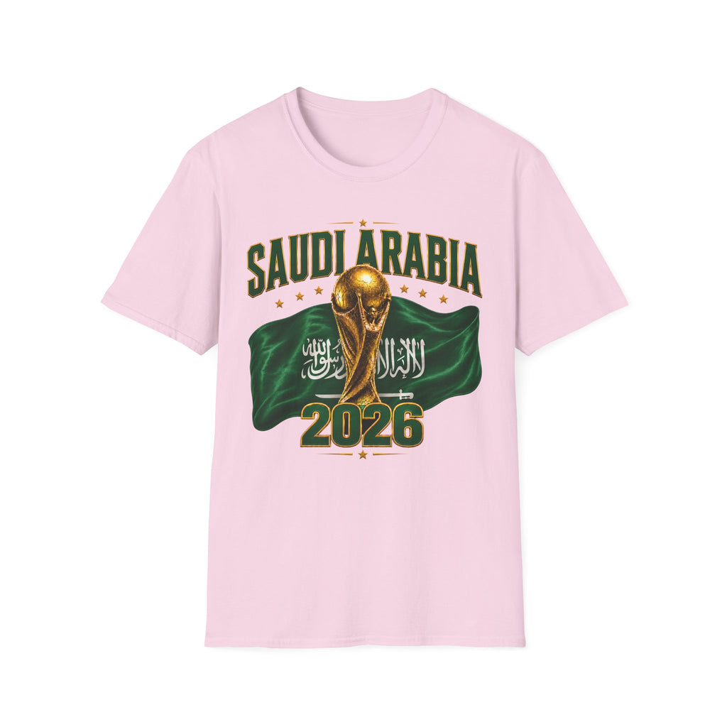 Saudi Arabia 2026 World Cup T-Shirt – Soccer Champion Trophy Design