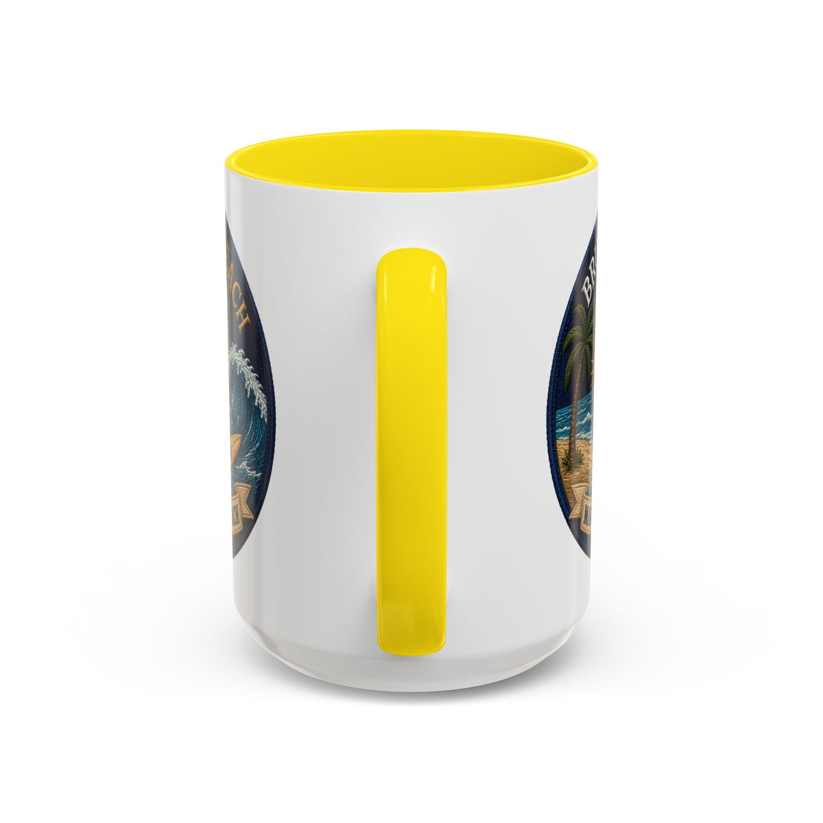 Bruce's Beach Manhattan Beach Surf Mug – Accent Coffee Cup (11/15oz)