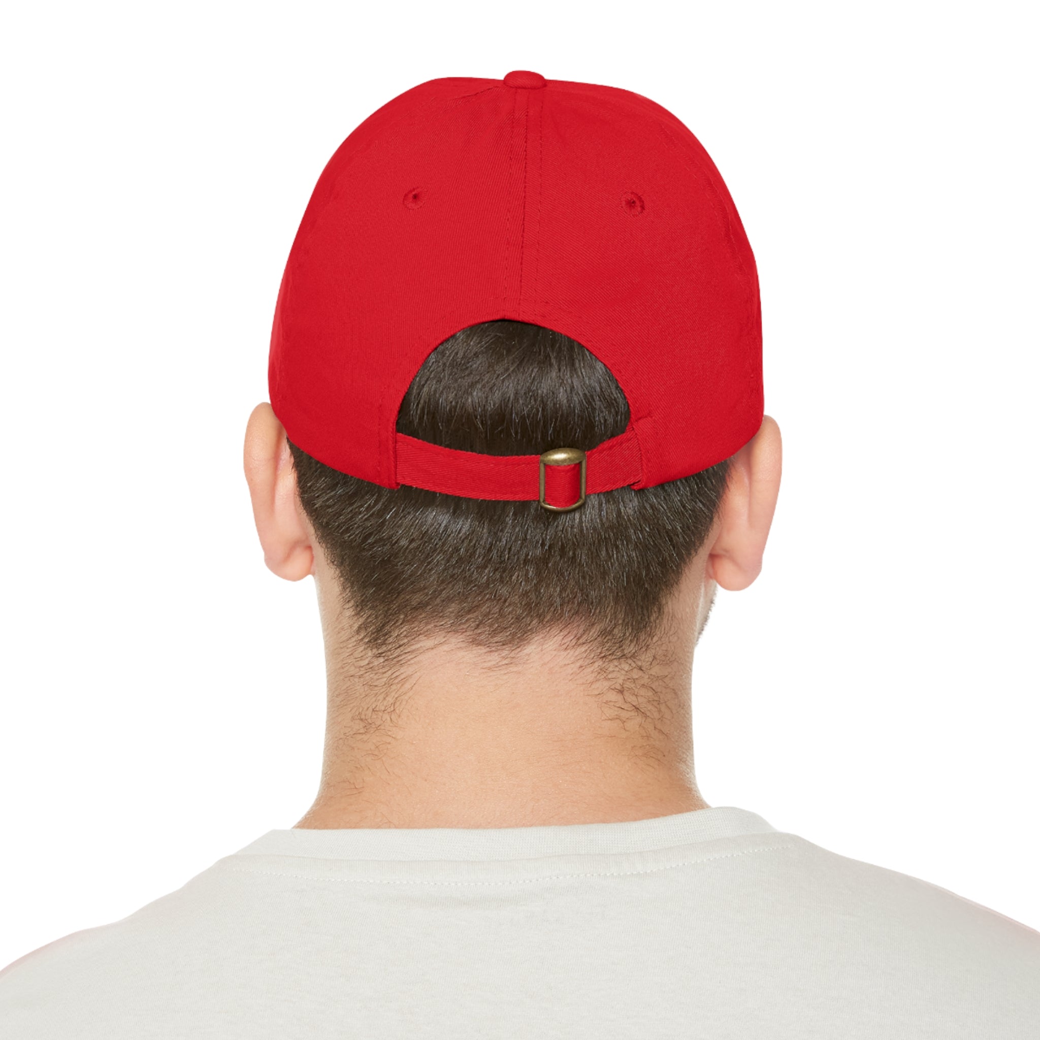 Volleyball Smiley Mom and Dad Hat — "South Bay Volleyball: It’s Awesome" Leather Patch