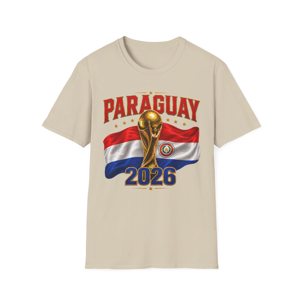 Paraguay 2026 World Cup T-Shirt — Fans Soccer Jersey Tee