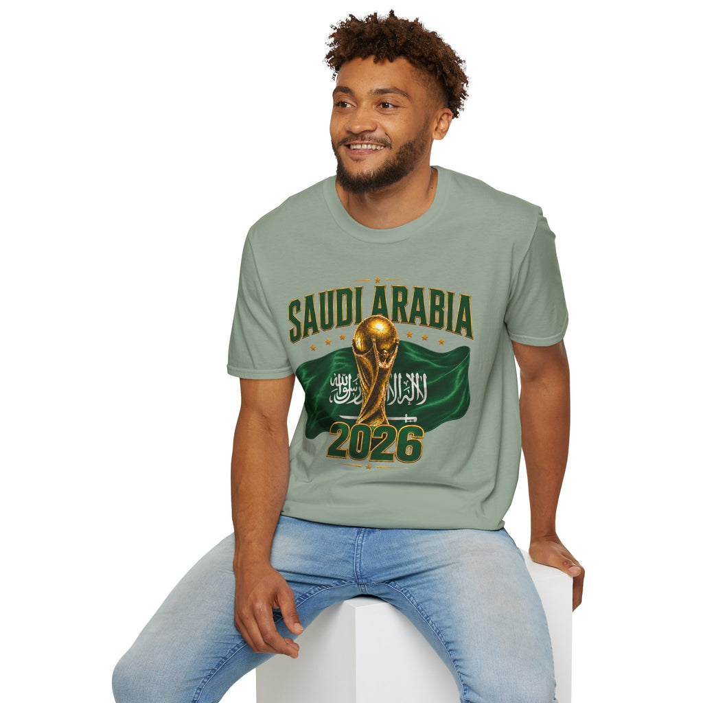 Saudi Arabia 2026 World Cup T-Shirt – Soccer Champion Trophy Design