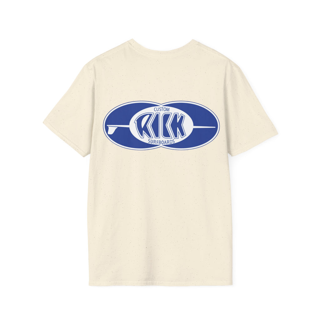 Rick Surfboards Graphic T-Shirt — Printed Front & Back (Multiple Colors)