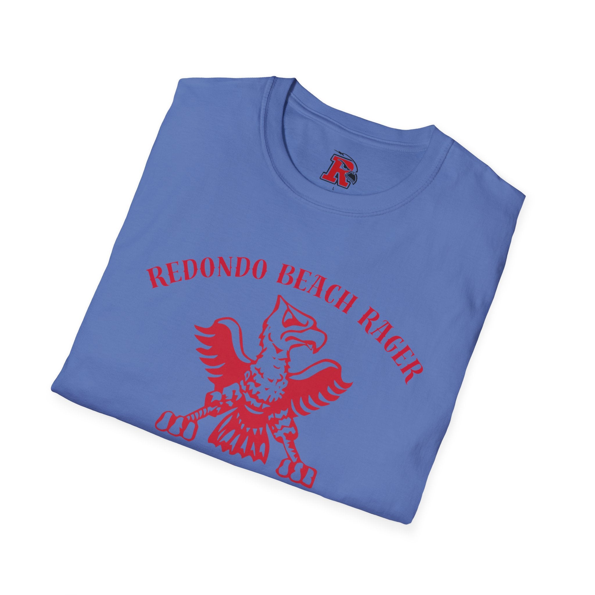Redondo Beach Rager T-Shirt — Vintage School Spirit Graphic Tee - First Annual All Class Reunion 7-25-26 at Seaside Lagoon Redondo Beach