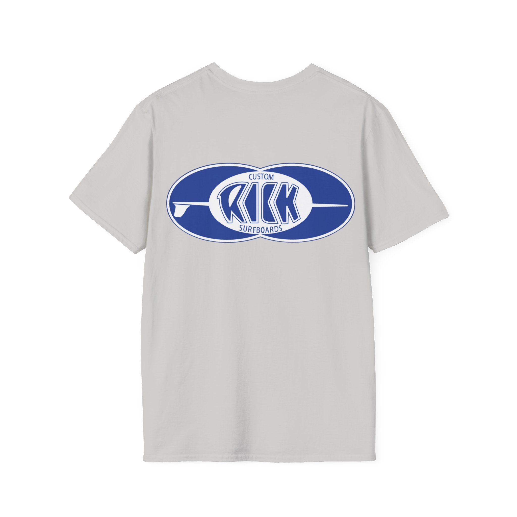 Rick Surfboards Graphic T-Shirt — Printed Front & Back (Multiple Colors)