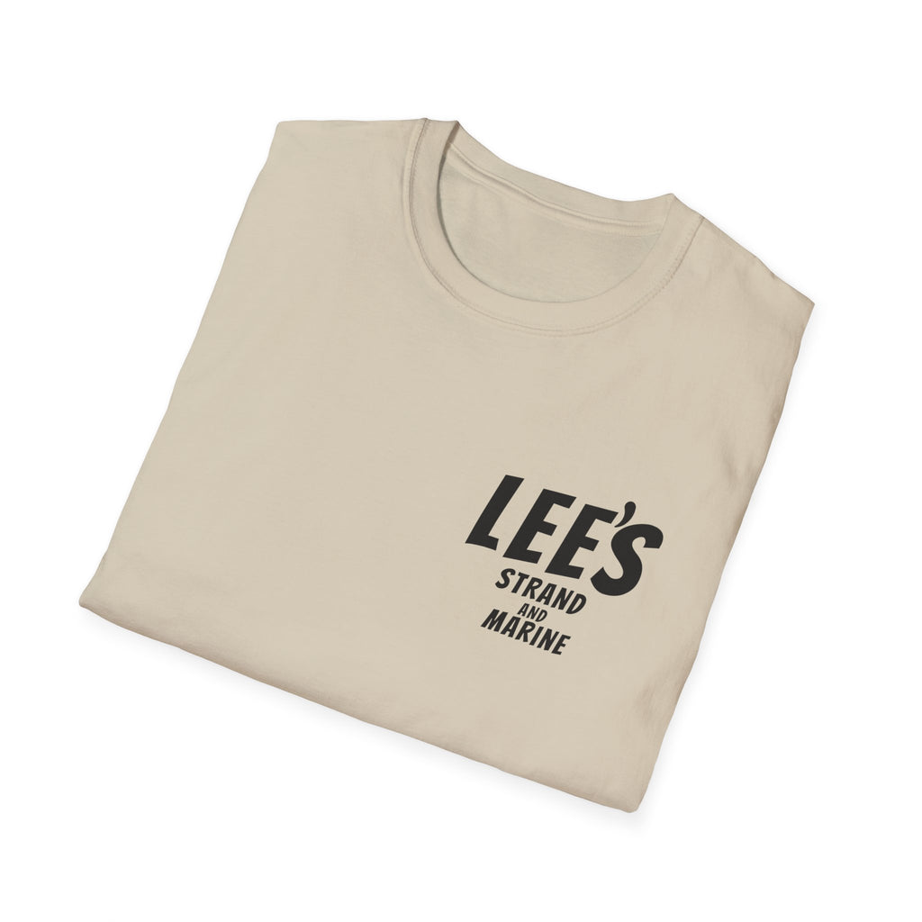 Greasy Lee's Manhattan Beach Old School T-Shirt | Marine and Strand Manhattan Beach Vintage Surf Design
