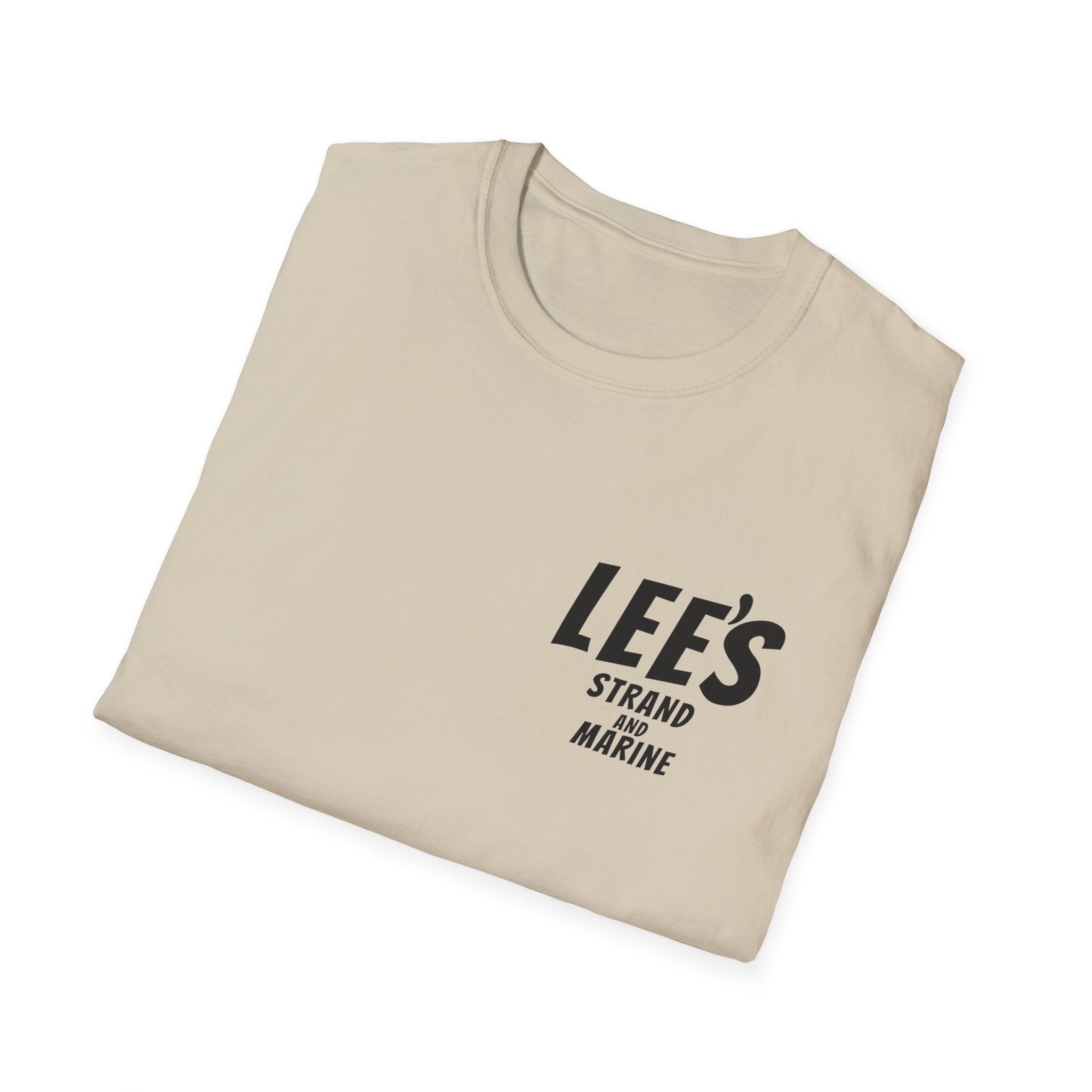 Greasy Lee's Manhattan Beach Old School T-Shirt | Marine and Strand Manhattan Beach Vintage Surf Design