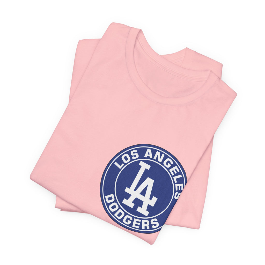 Los Angeles Doyers (Front and Back Printing) Mens Womans Jersey Short Sleeve Tee