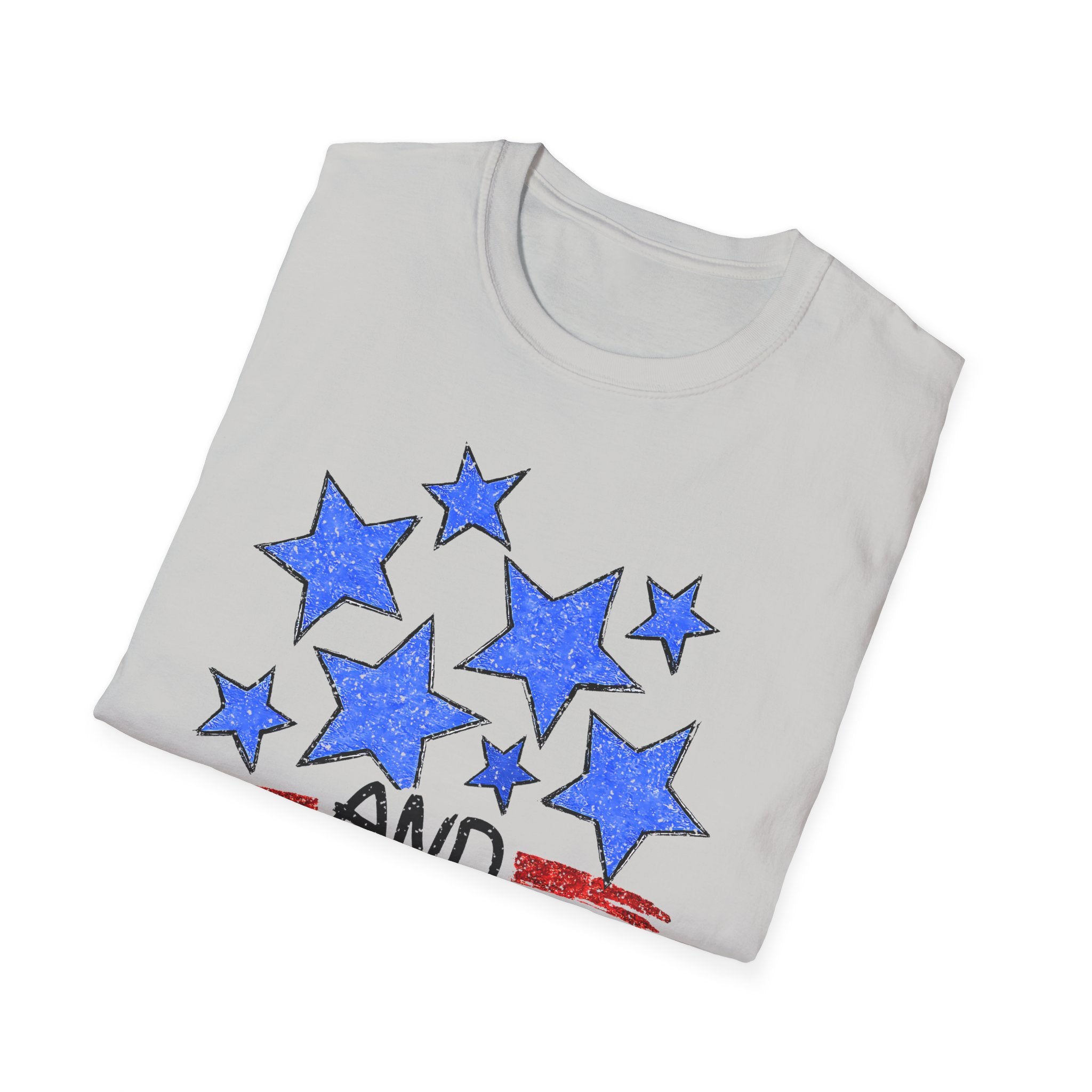 Stars and Stripes T-Shirt — Flag Graphic Patriotic Tee