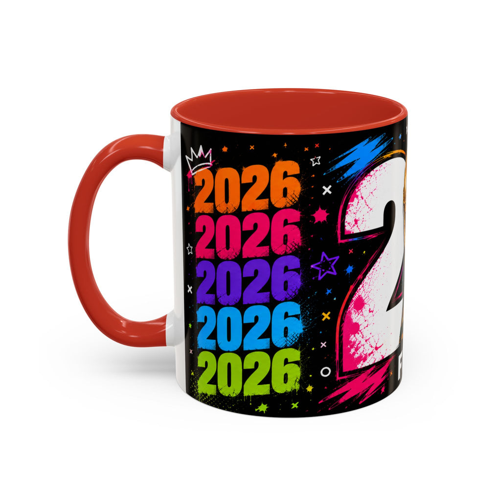 2026 FIFA World Cup Coffee Mug — Colorful Trophy Design (11/15oz)