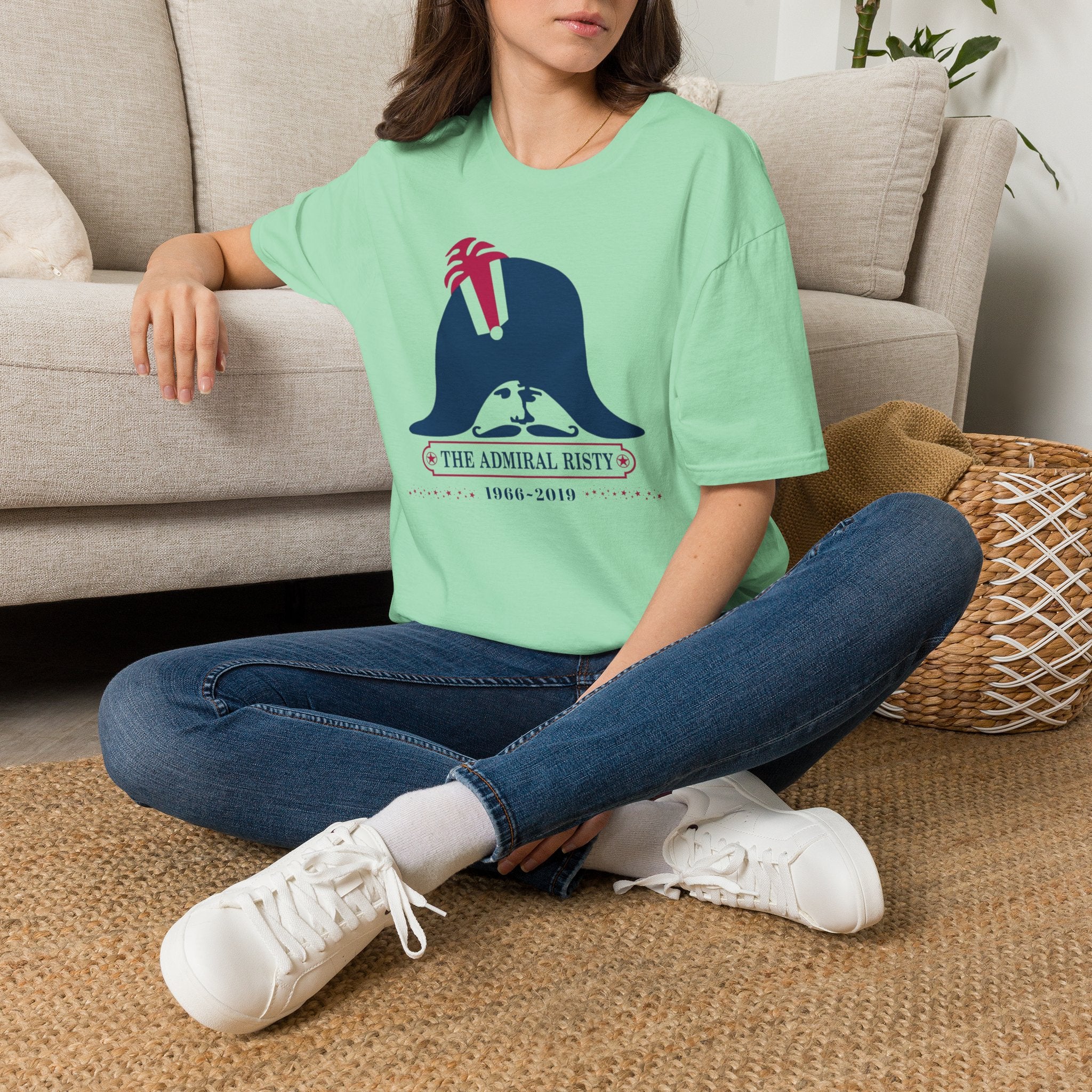 Admiral Risty Rancho Palos Verdes 1966 - 2019 Softstyle T-Shirt, Casual Wear, Gift for History Buffs, Unique Graphic Tee, Summer Essential