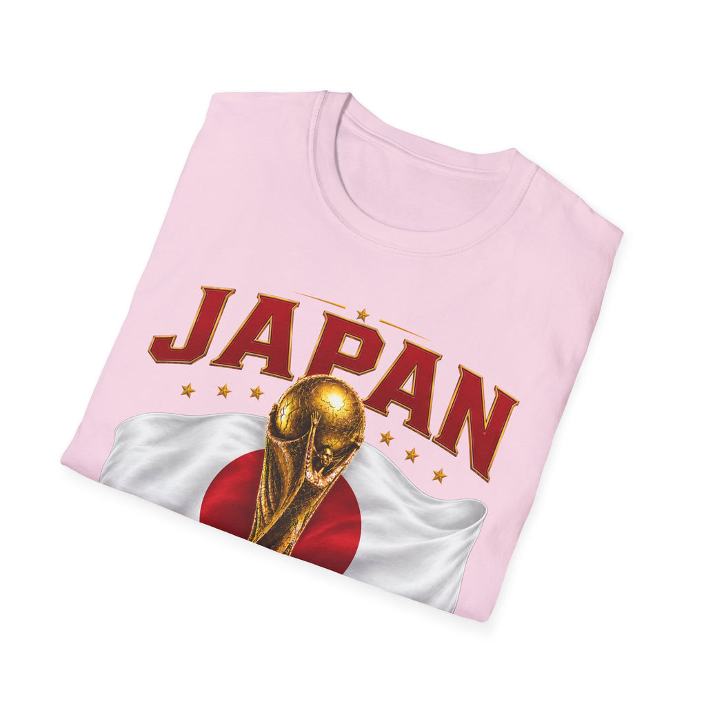 Japan 2026 World Cup T-Shirt — Golden Trophy Soccer Fan Tee