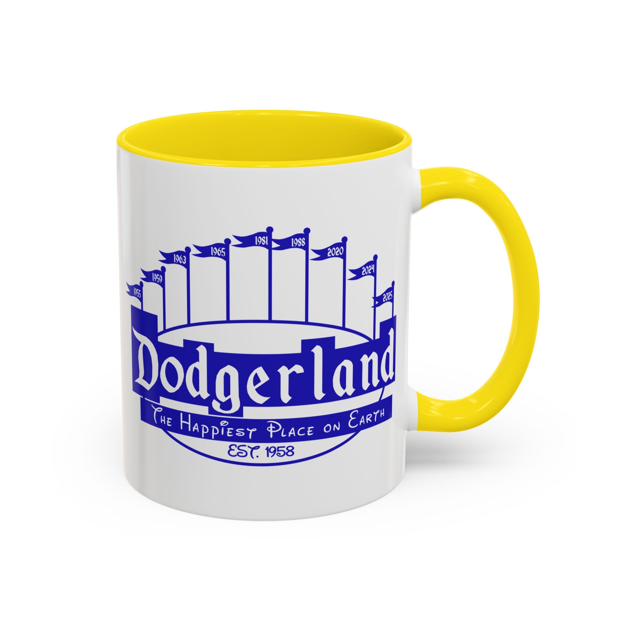 DodgerLAnd Logo Mug | Accent Coffee Mug 11oz or 15oz